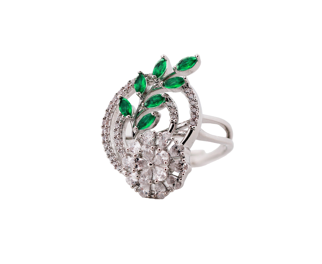 Zircon Finger Ring 34