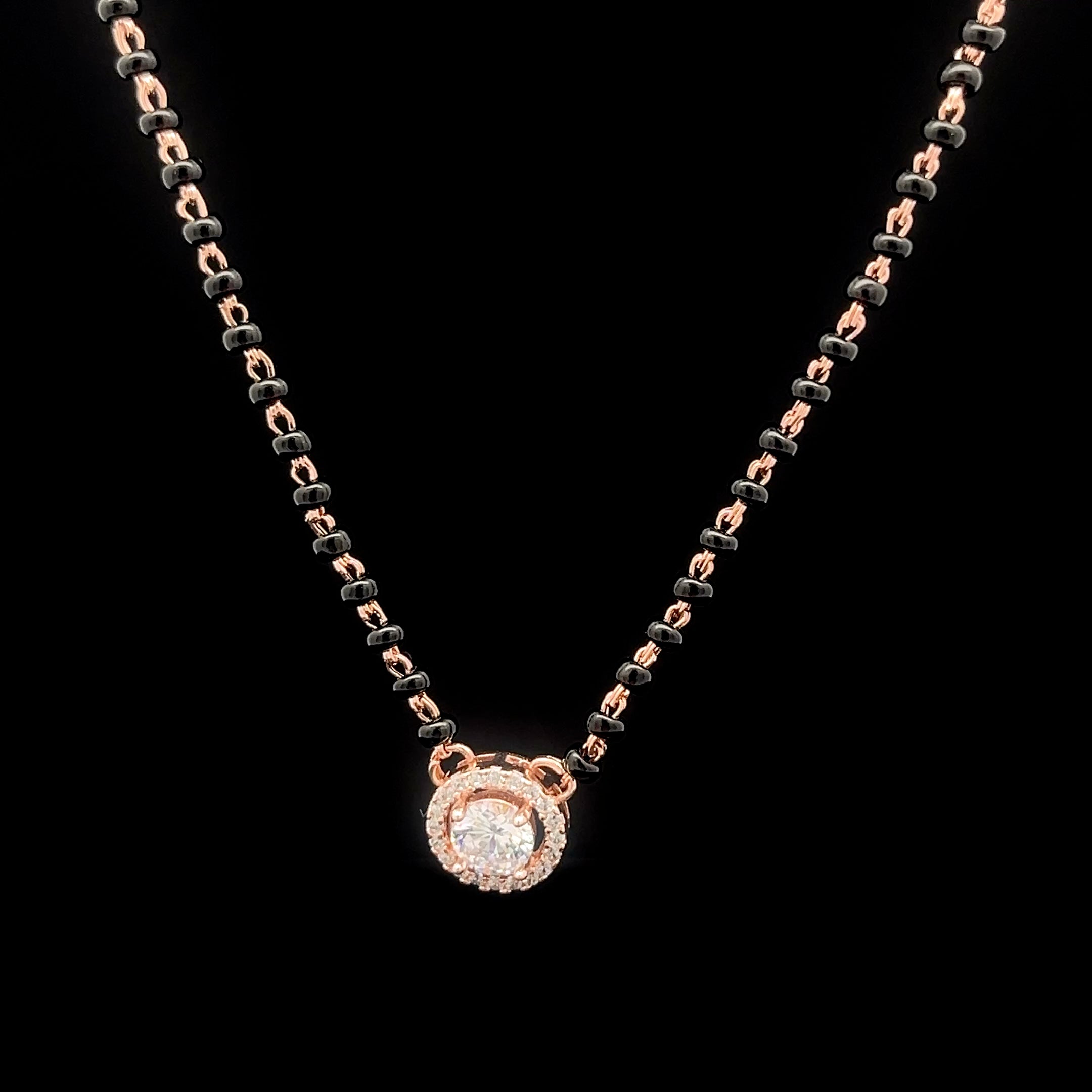 Zircon Mangalsutra 10978