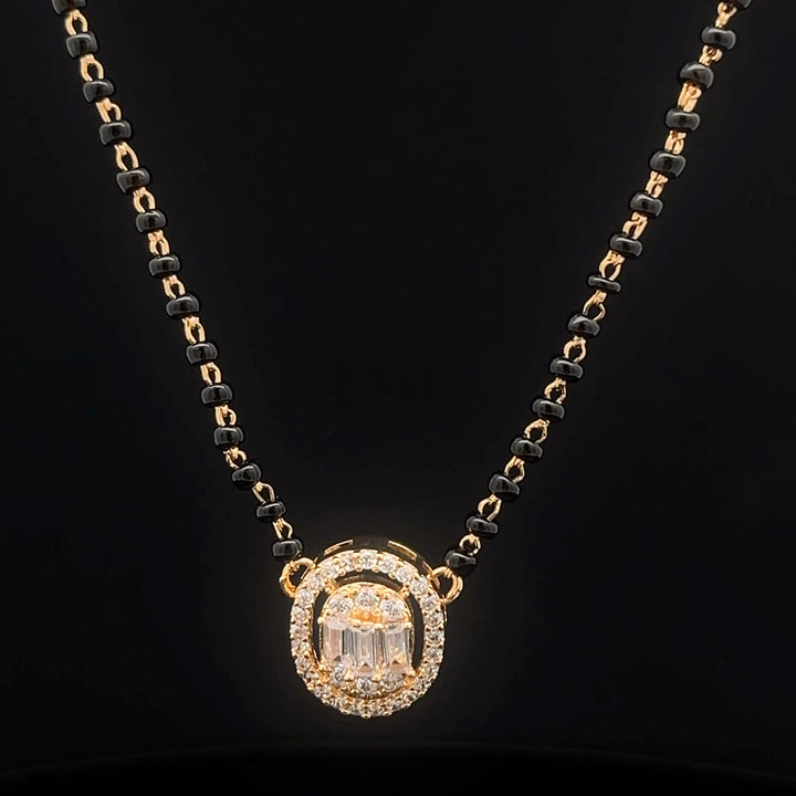 Zircon Mangalsutra  10989