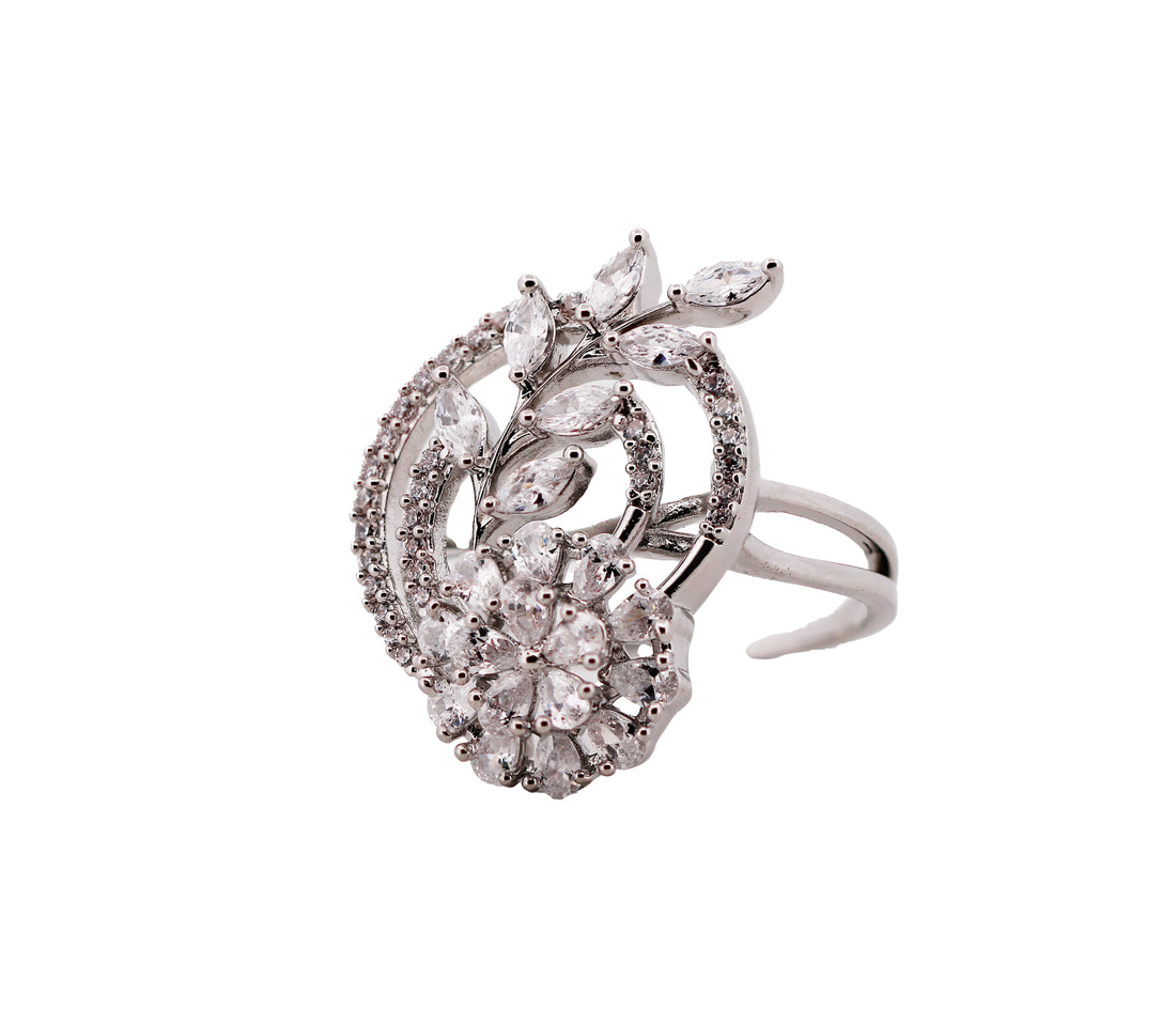 Zircon Finger Ring 34