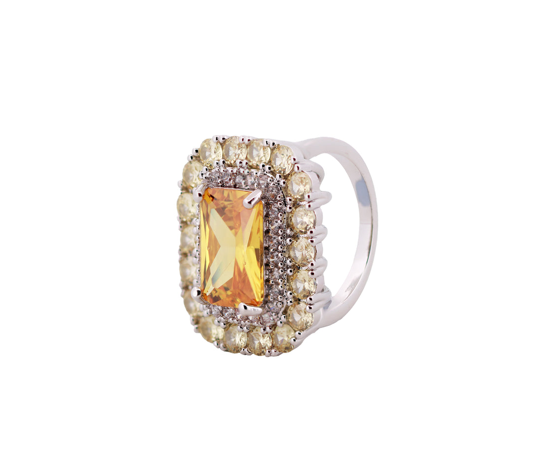 Zircon Finger Ring 19519