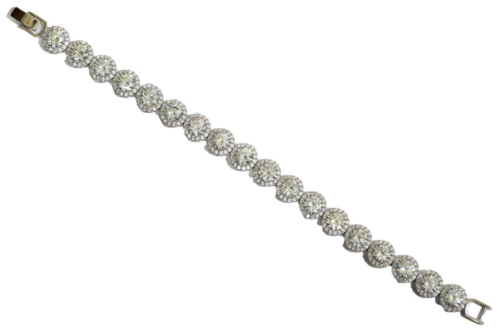 Zircon Crystal Crown Line Bracelet 11371