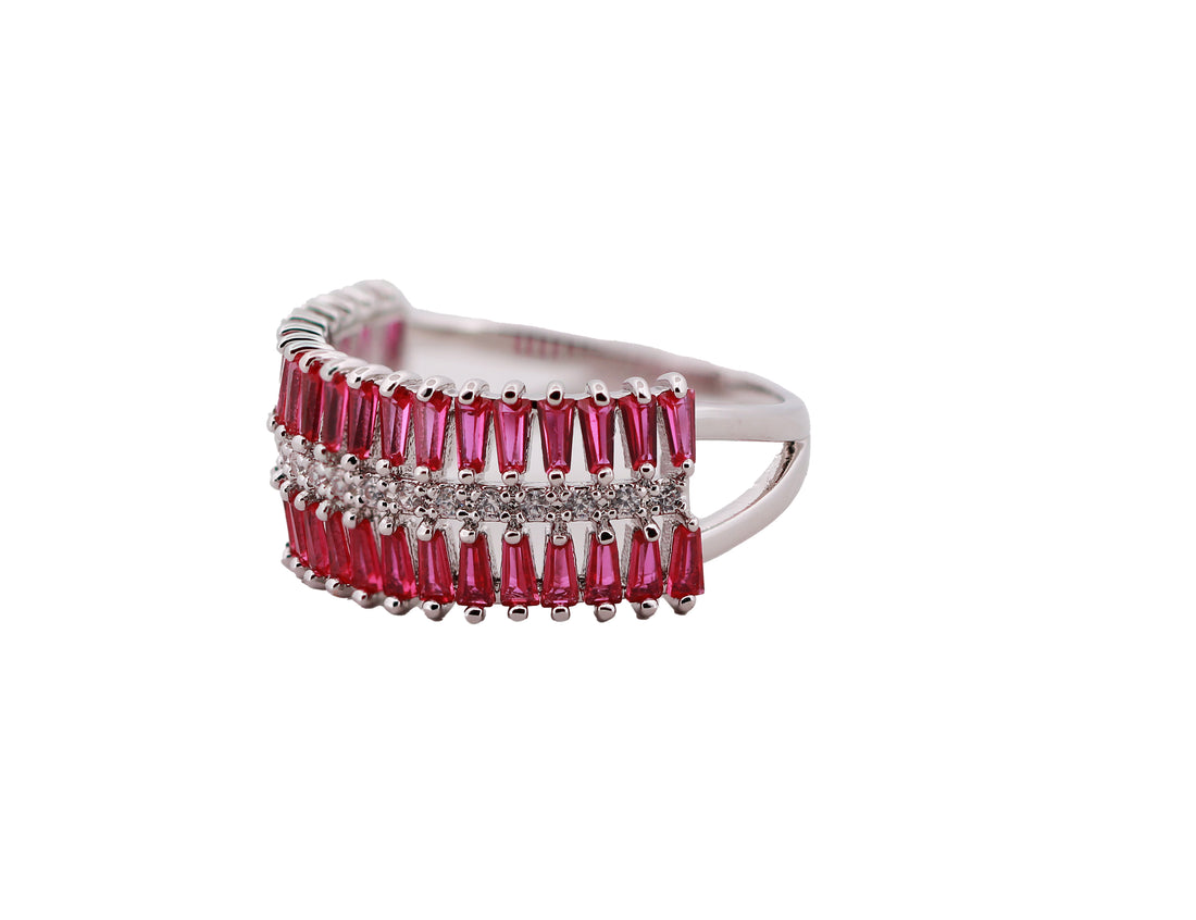 Zircon Finger Ring 57