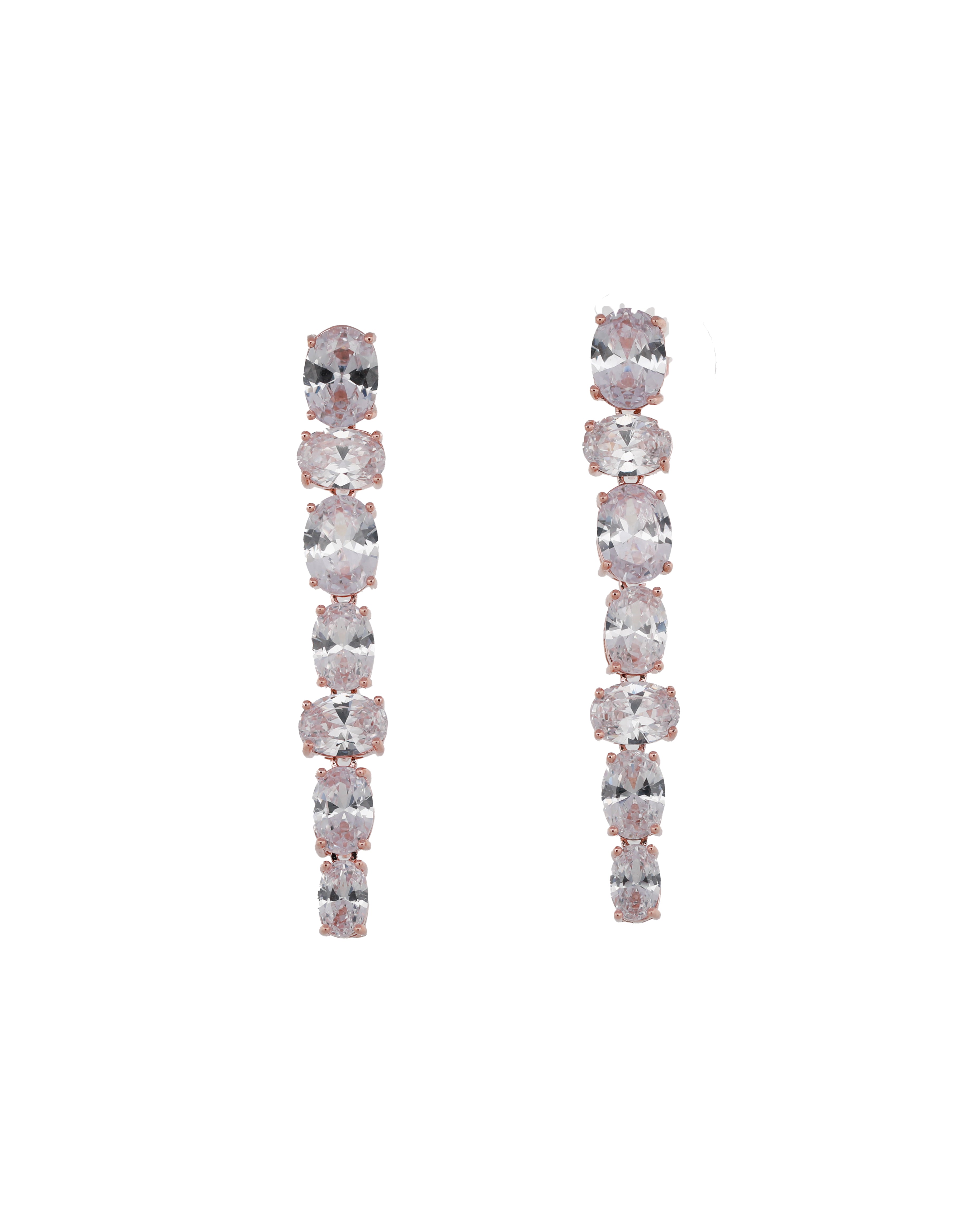 Zircon Minimalist Stone Line Dangler 11517