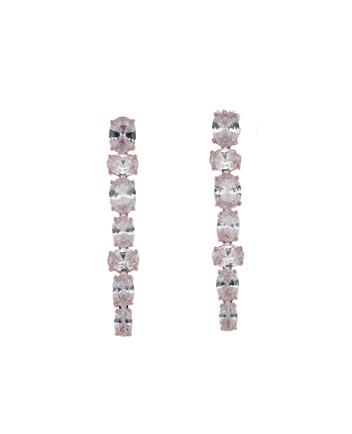 Zircon Minimalist Stone Line Dangler 11517