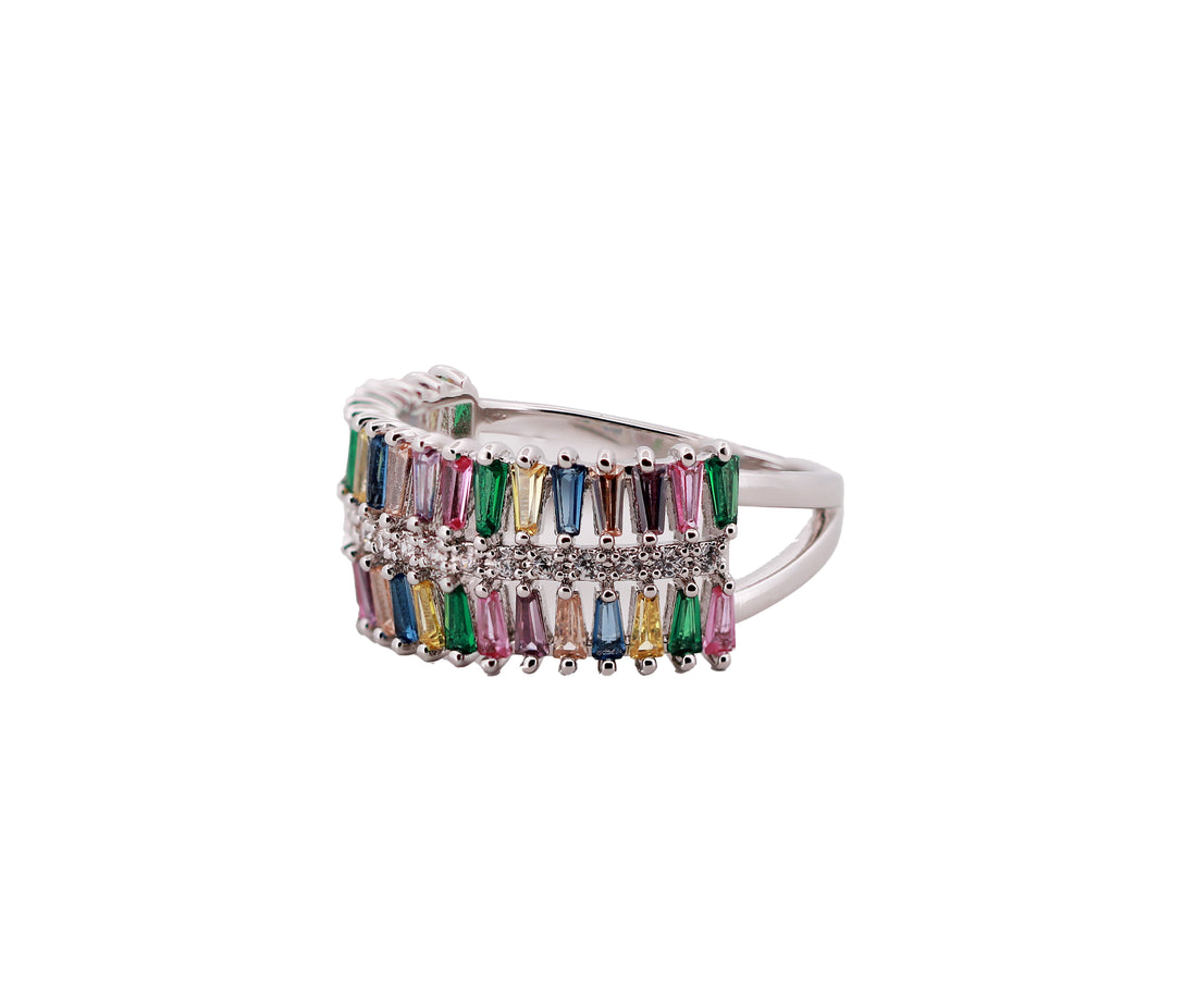 Zircon Finger Ring 57