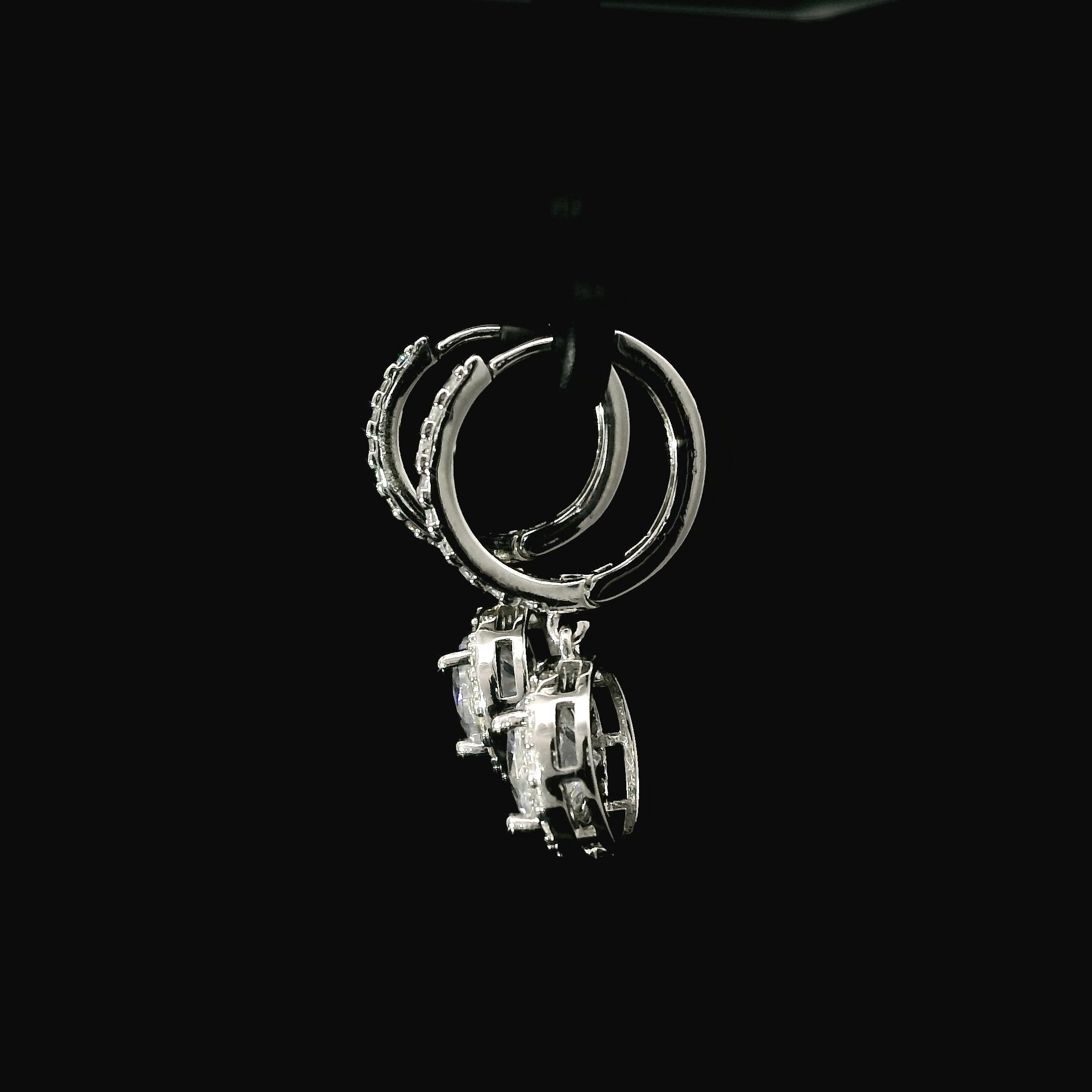 Zircon Earrings 12091