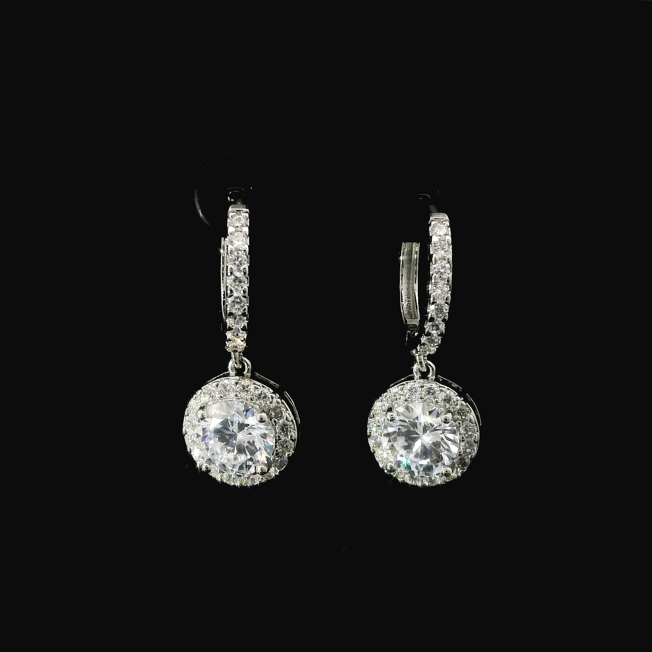 Zircon Earrings 12091