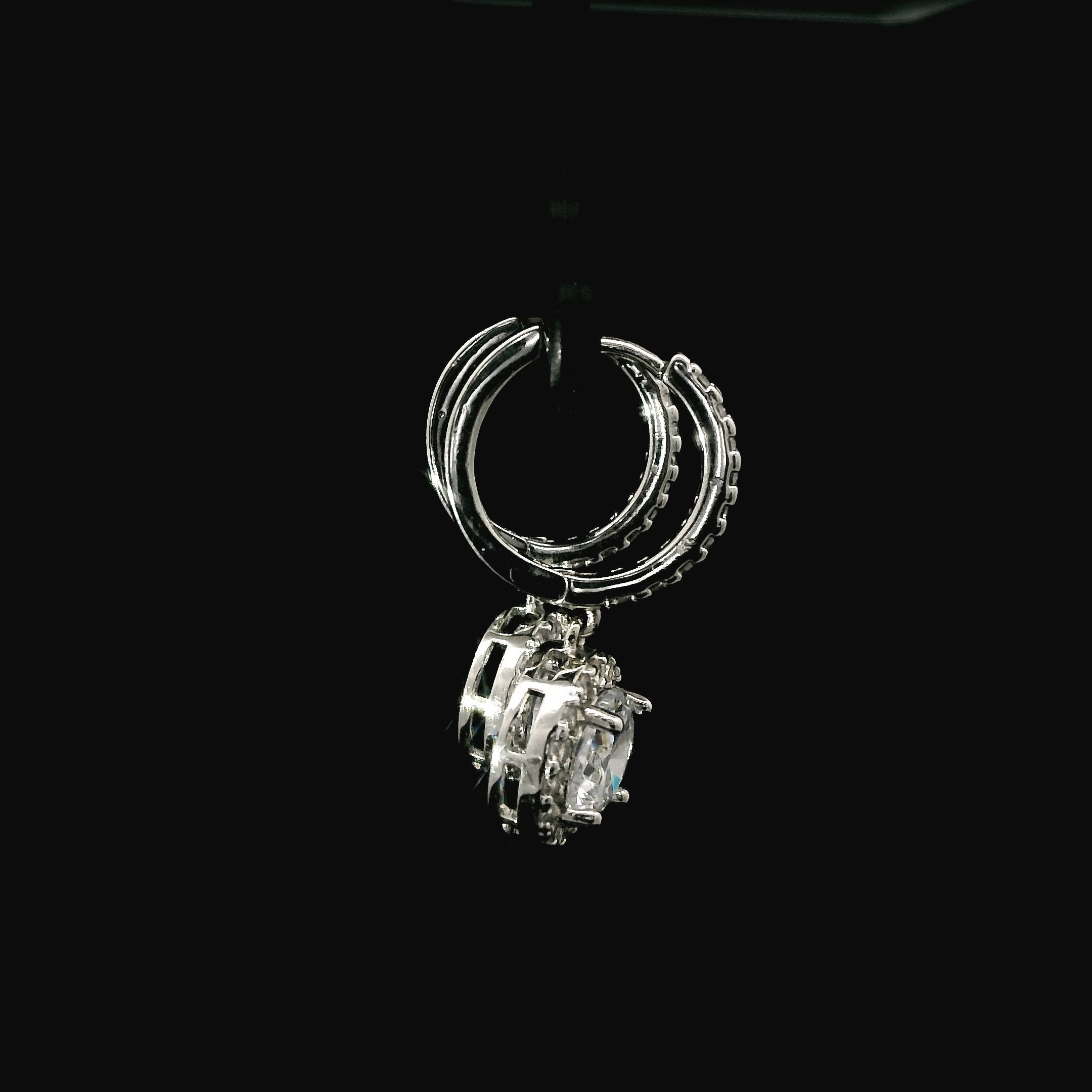 Zircon Earrings 12091