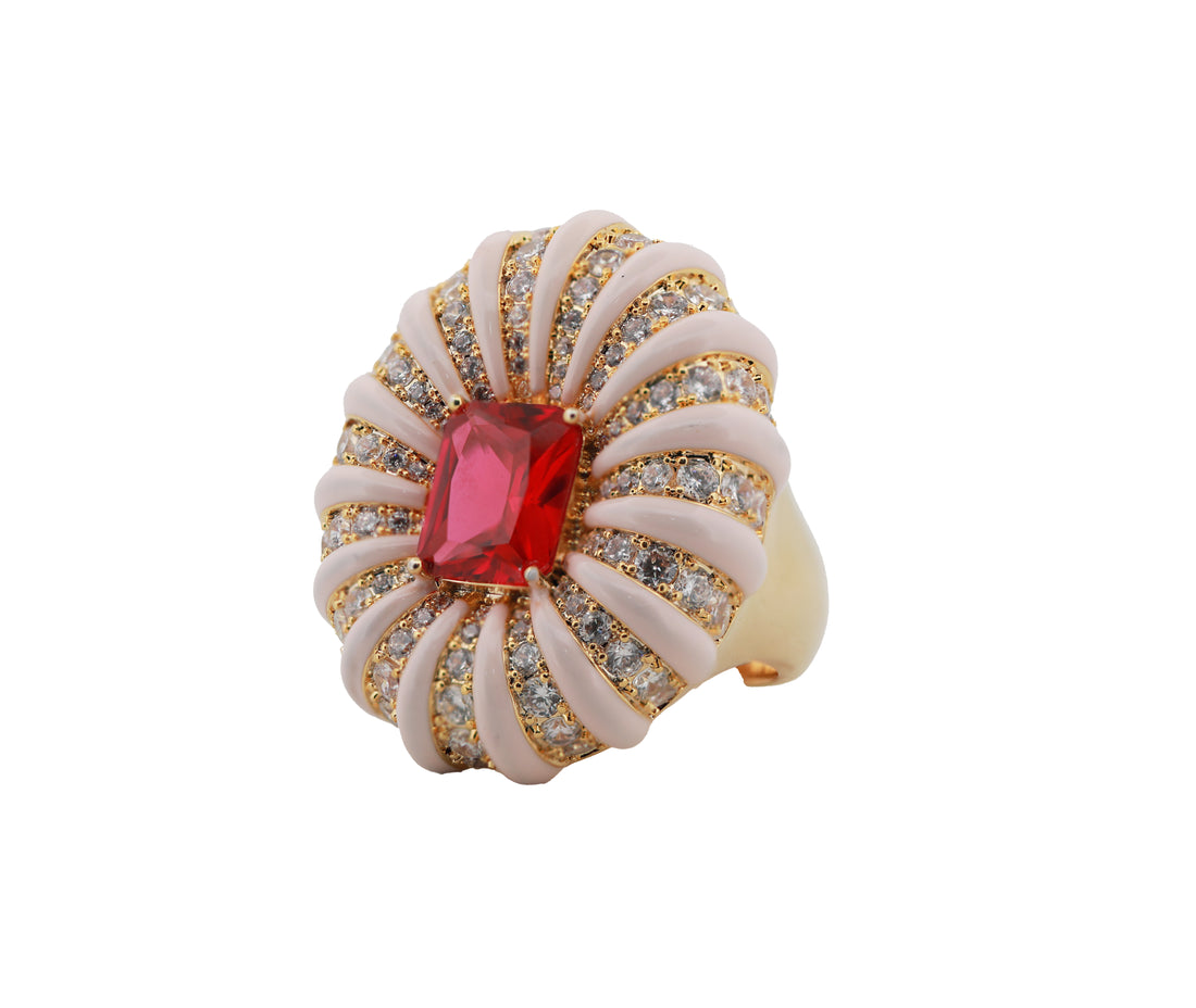 Zircon Finger Ring 10