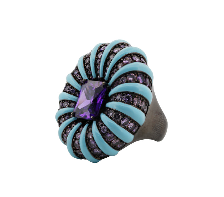 Zircon Finger Ring 10