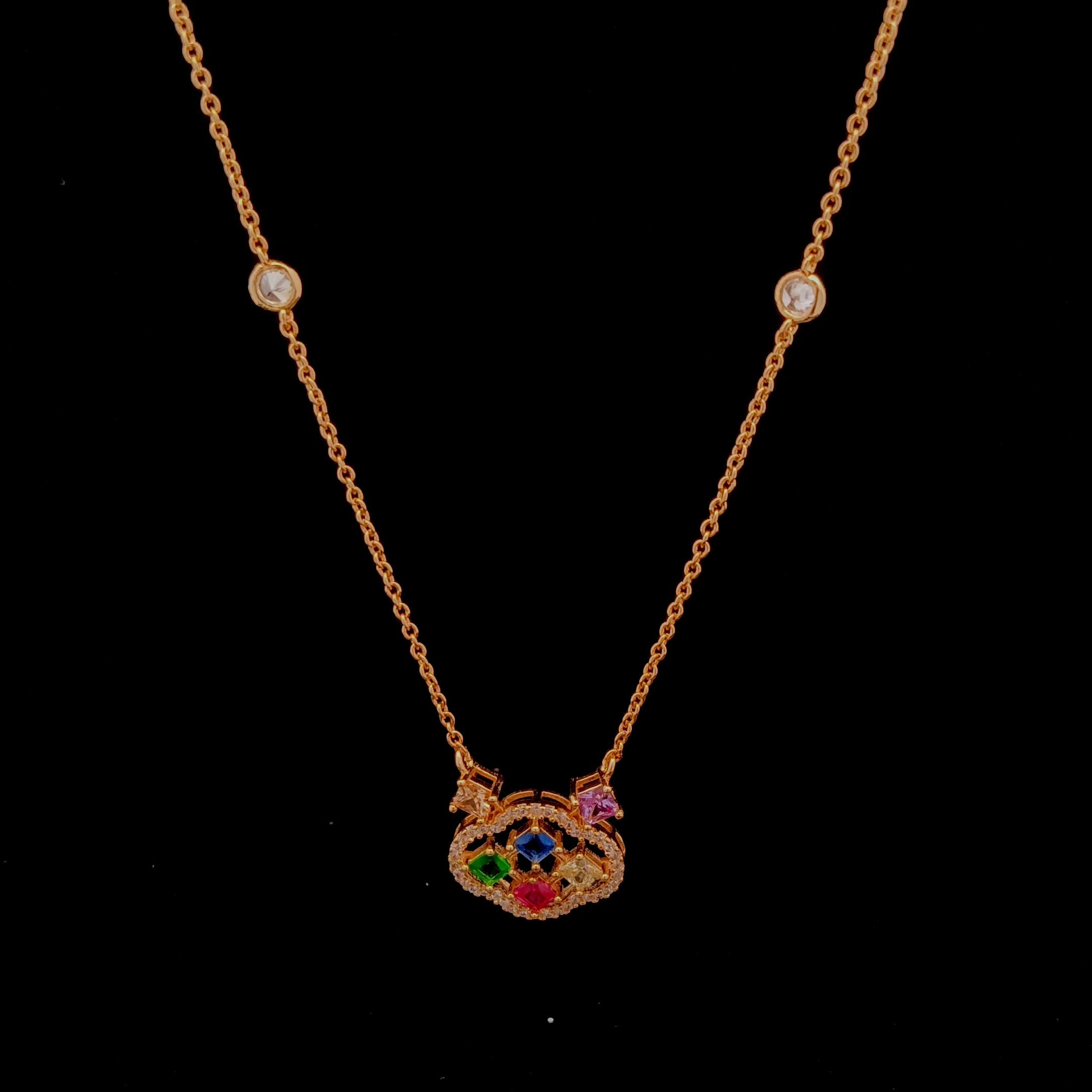 Zircon Diamond Chain 12204