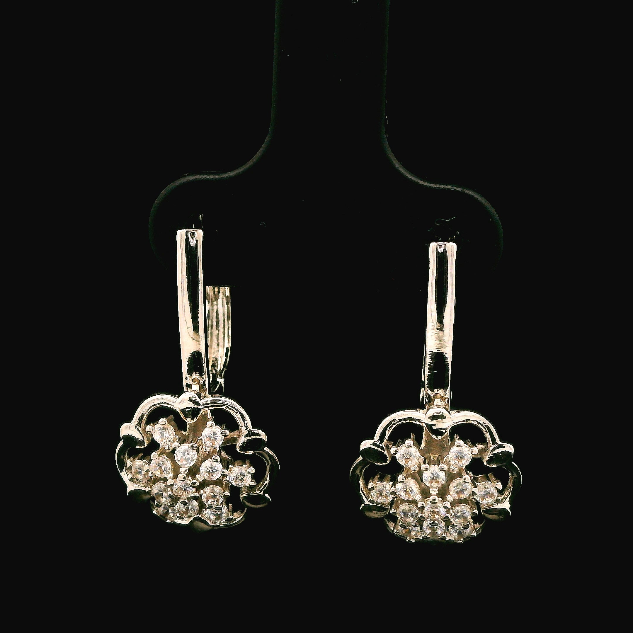 Zircon Earrings  12436