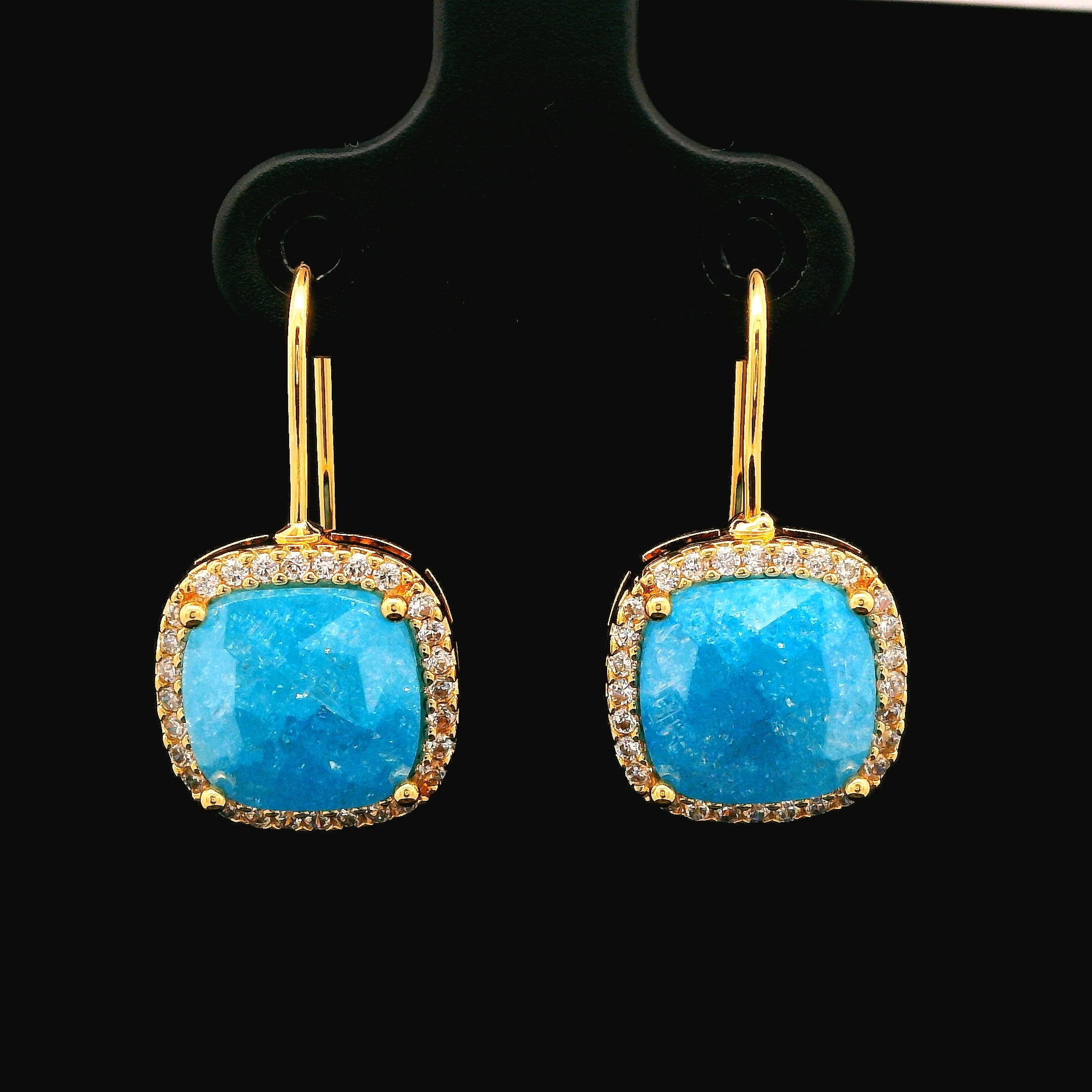 Zircon Earrings  12613