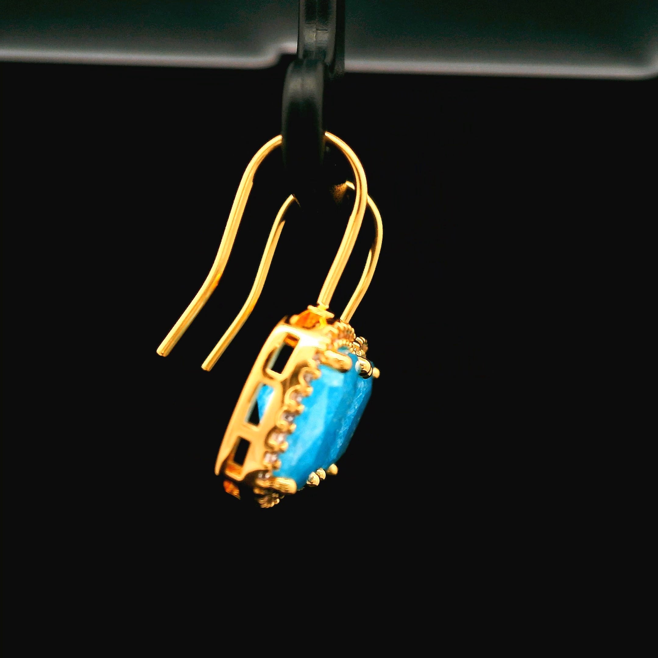 Zircon Earrings  12613