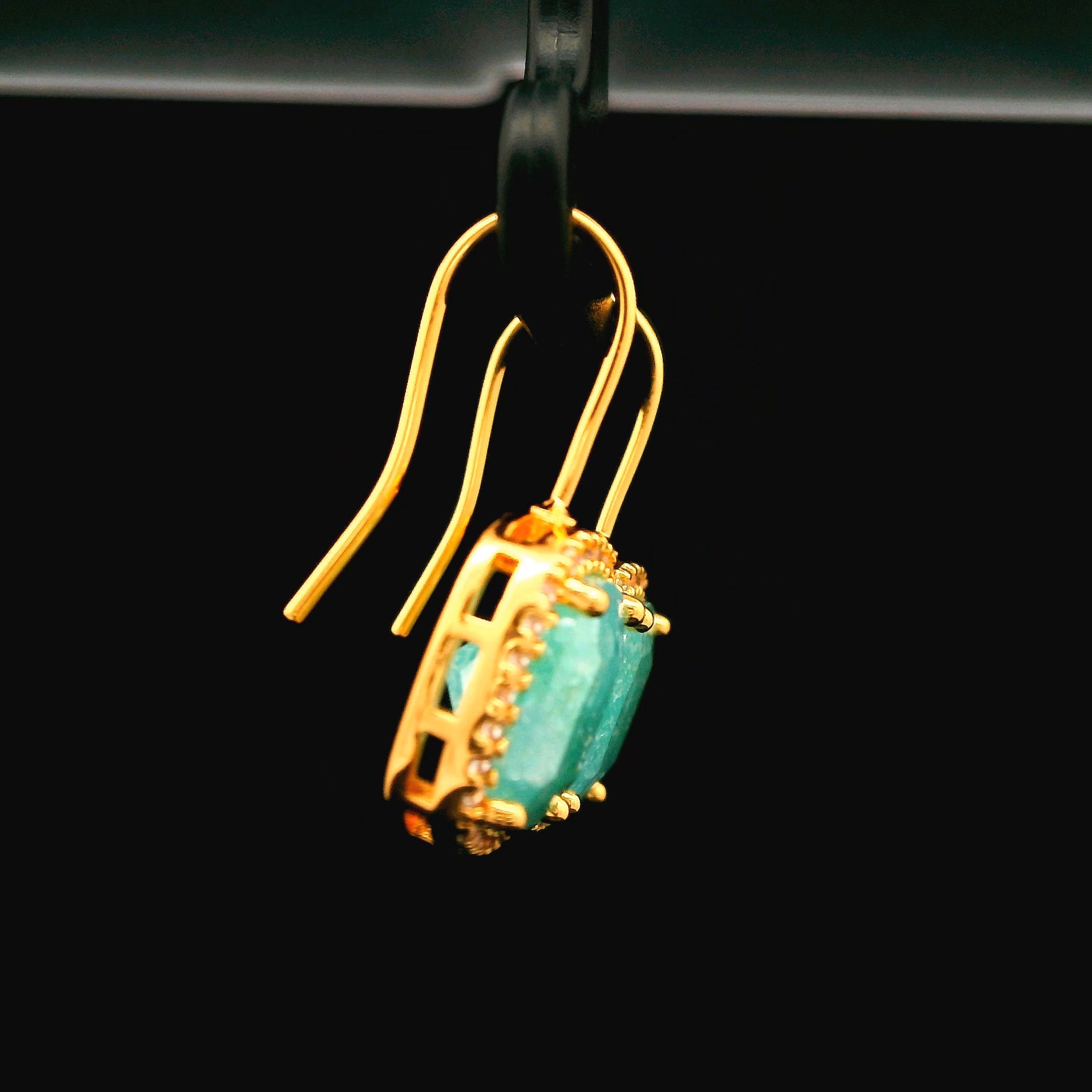 Zircon Earrings  12613