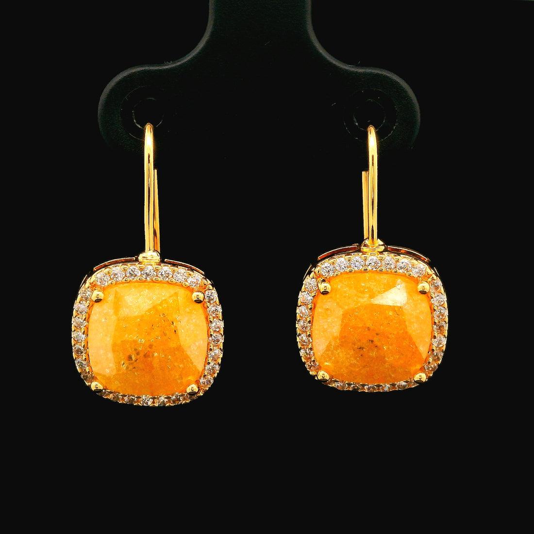 Zircon Earrings  12613