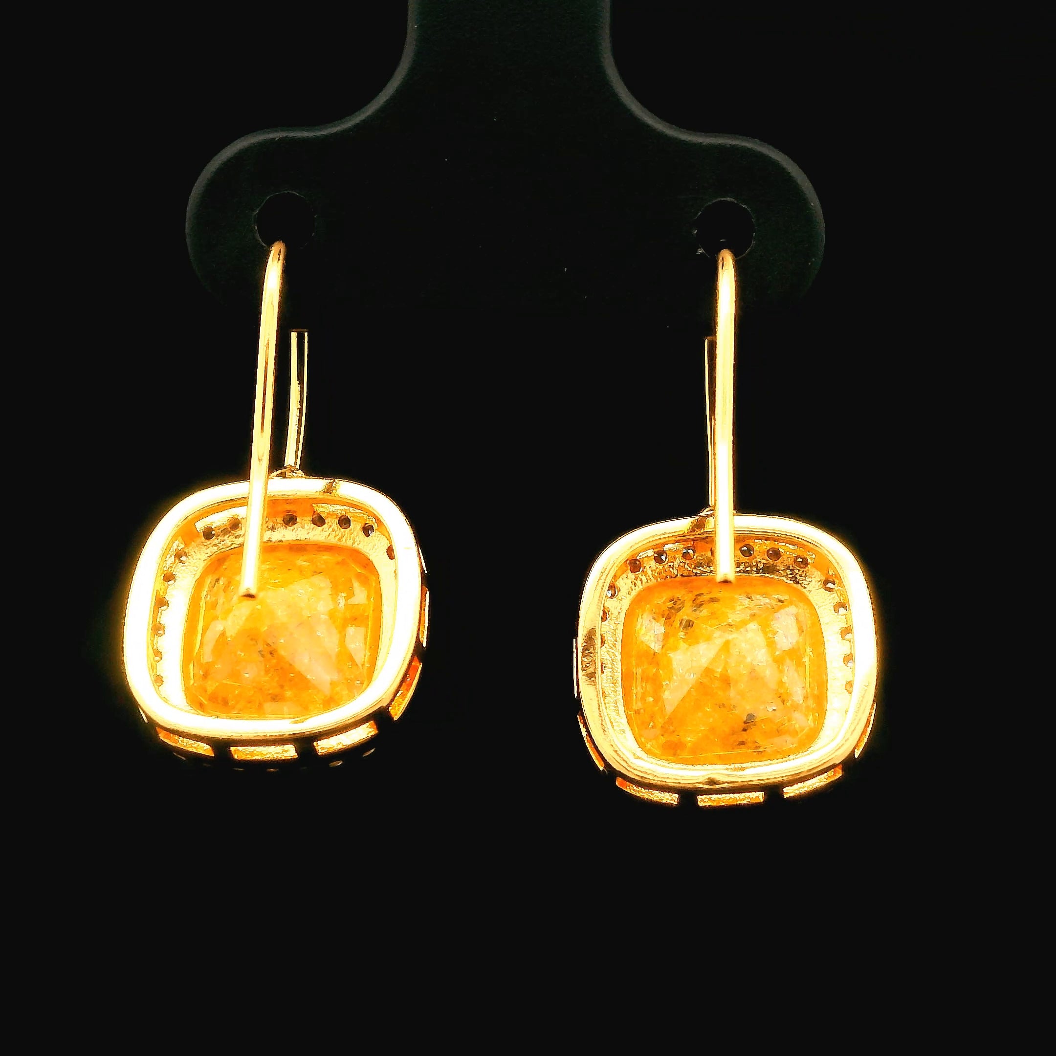 Zircon Earrings  12613