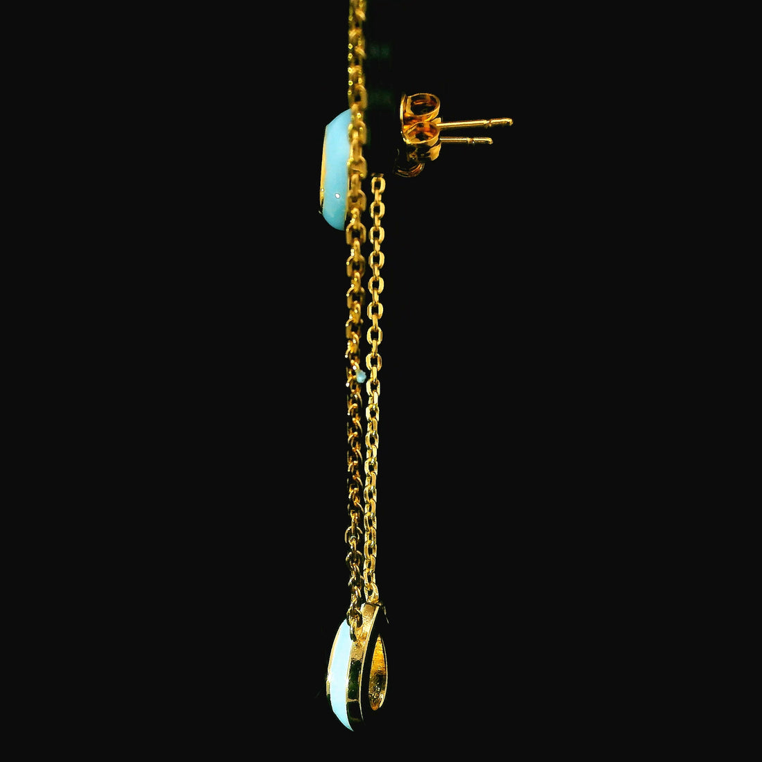 Zircon Chain Pendant Set  12730