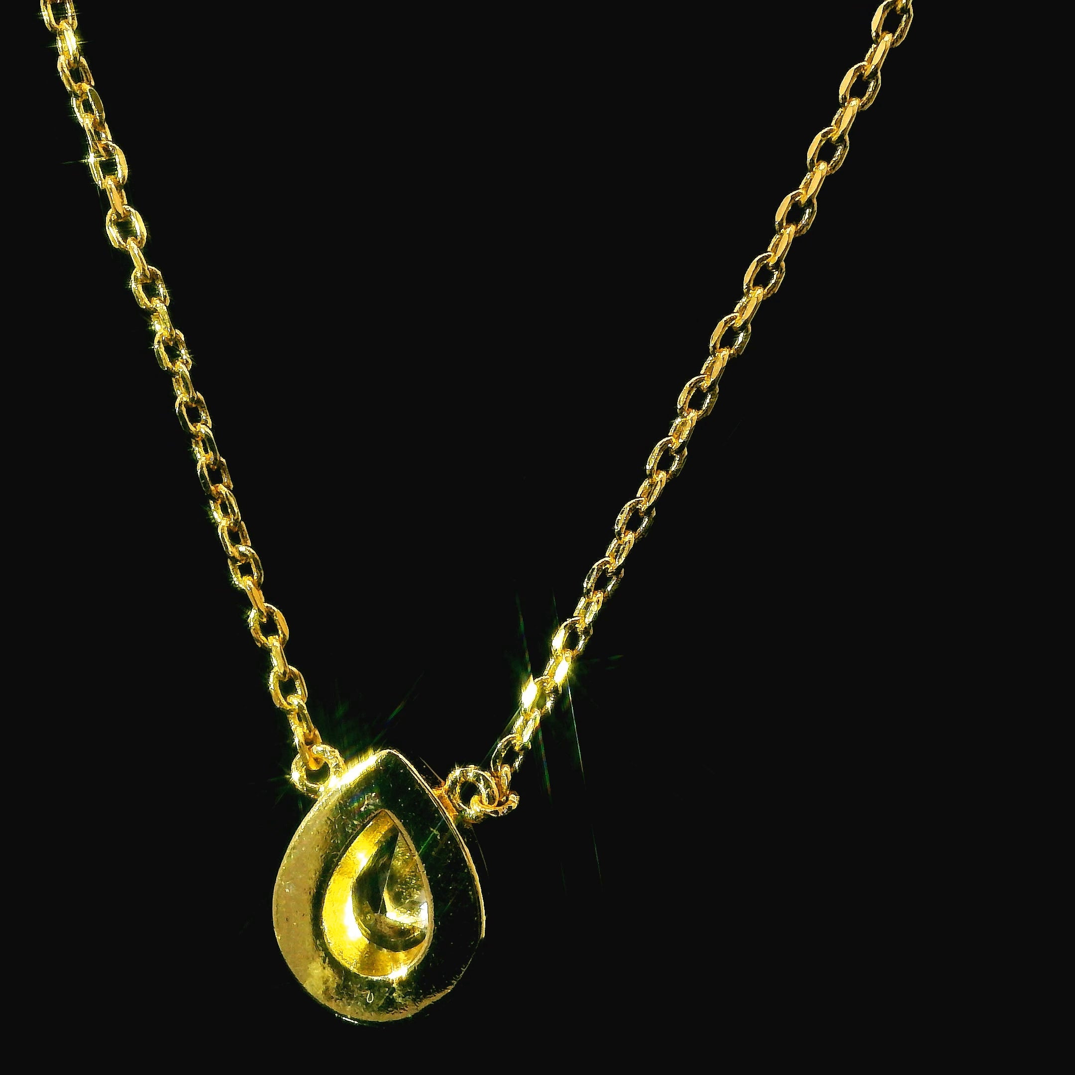 Zircon Chain Pendant Set 12740