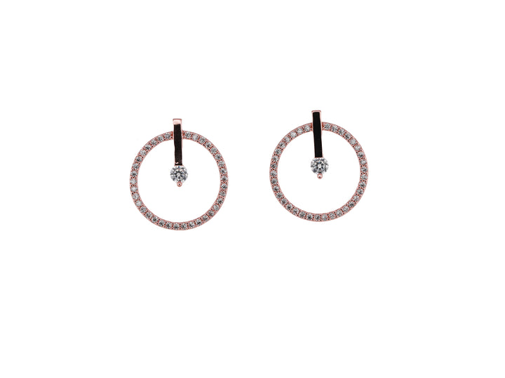 Zircon Pavé Hoop Tops 13122