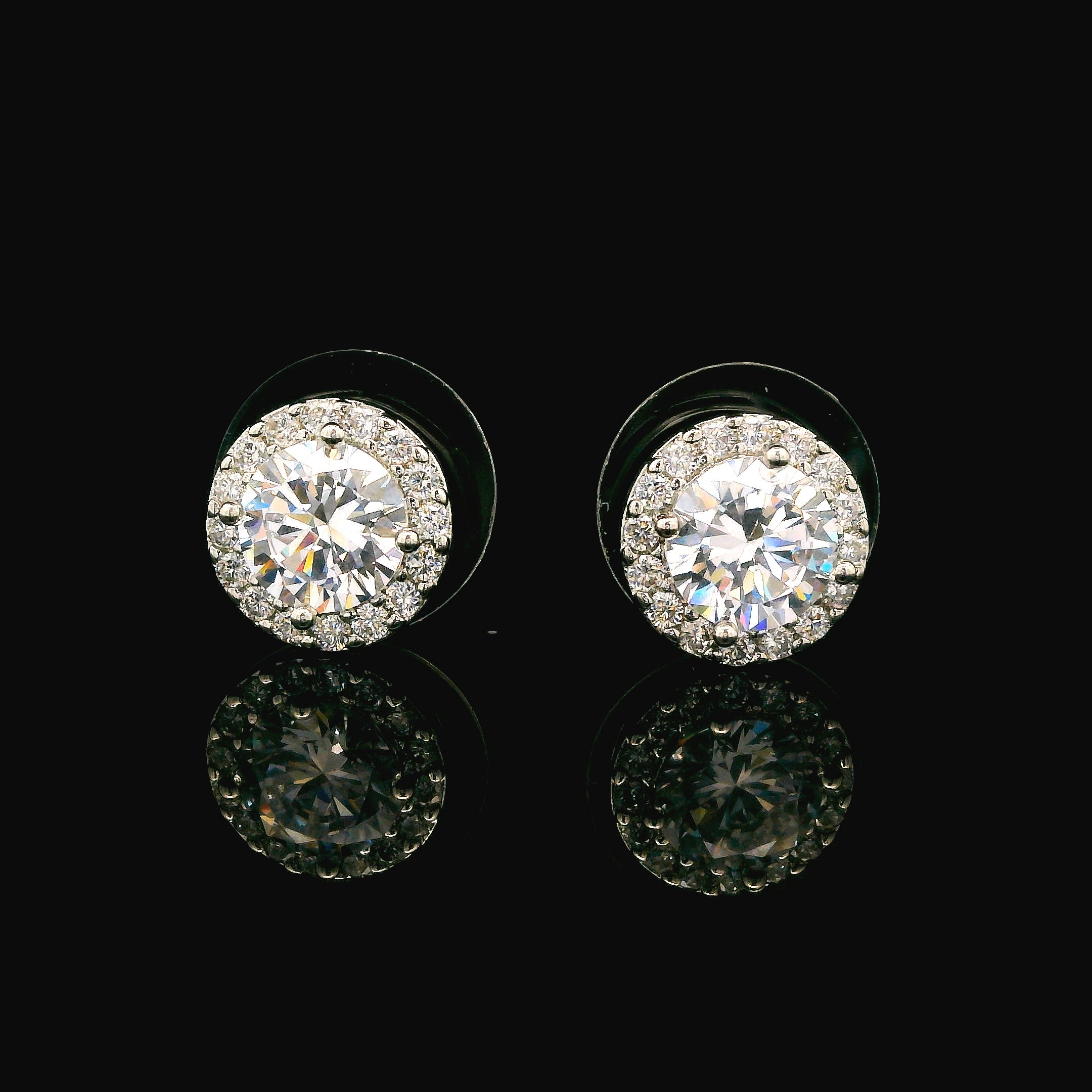Zircon Earrings  13837