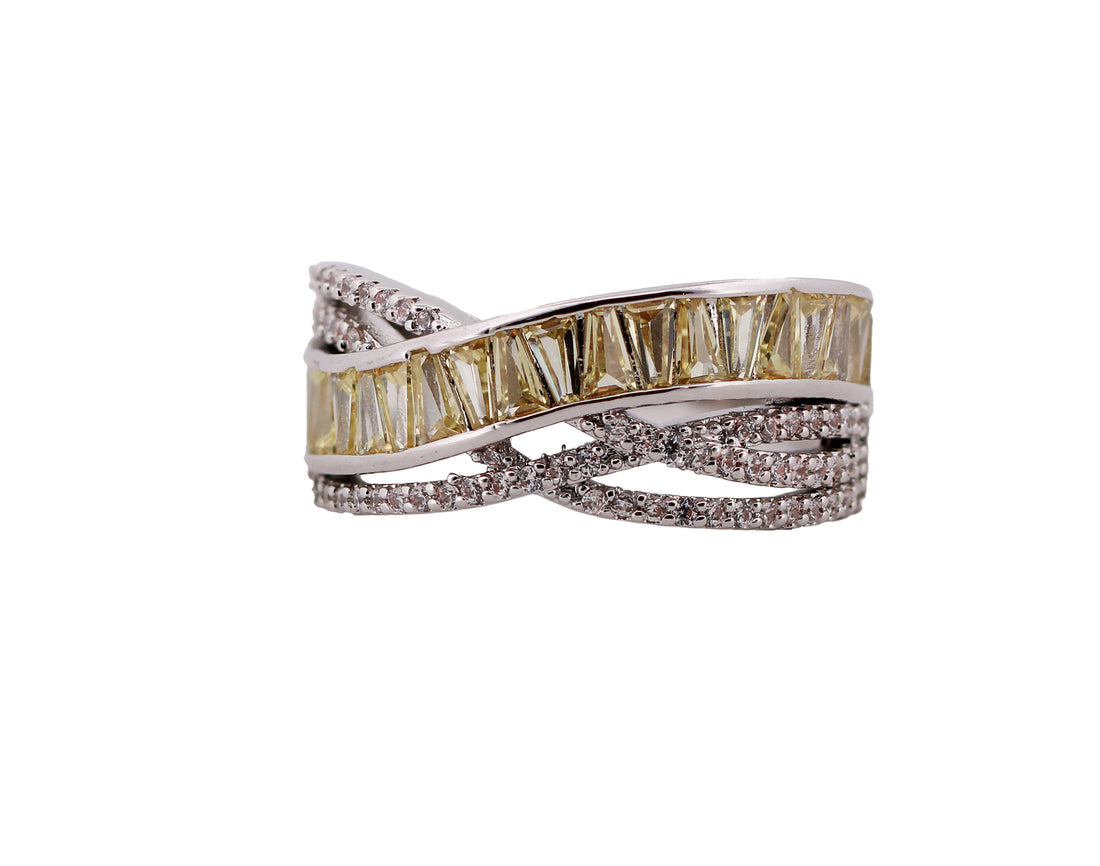 Zircon Finger Ring 55