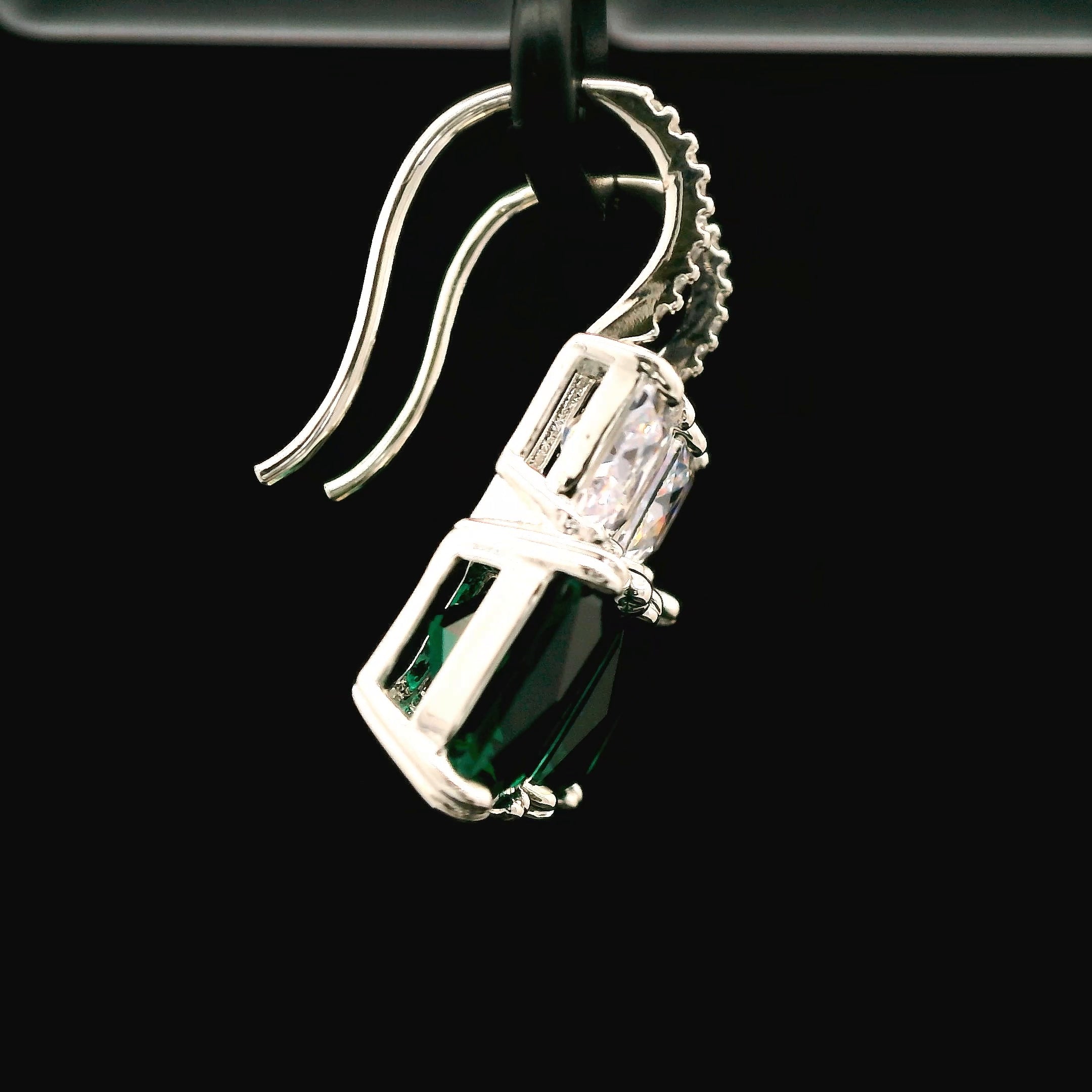 Zircon Earrings  13831
