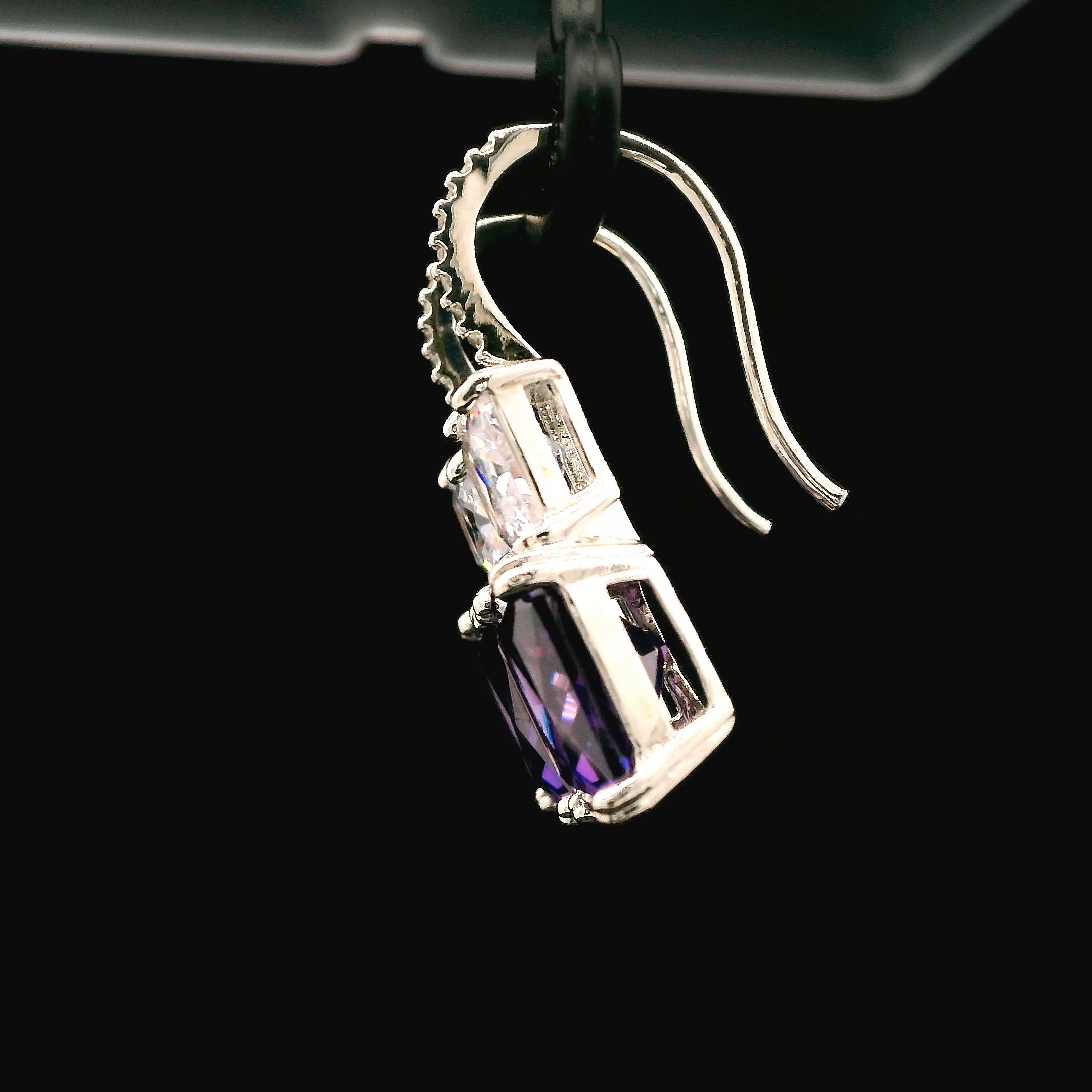 Zircon Earrings  13831