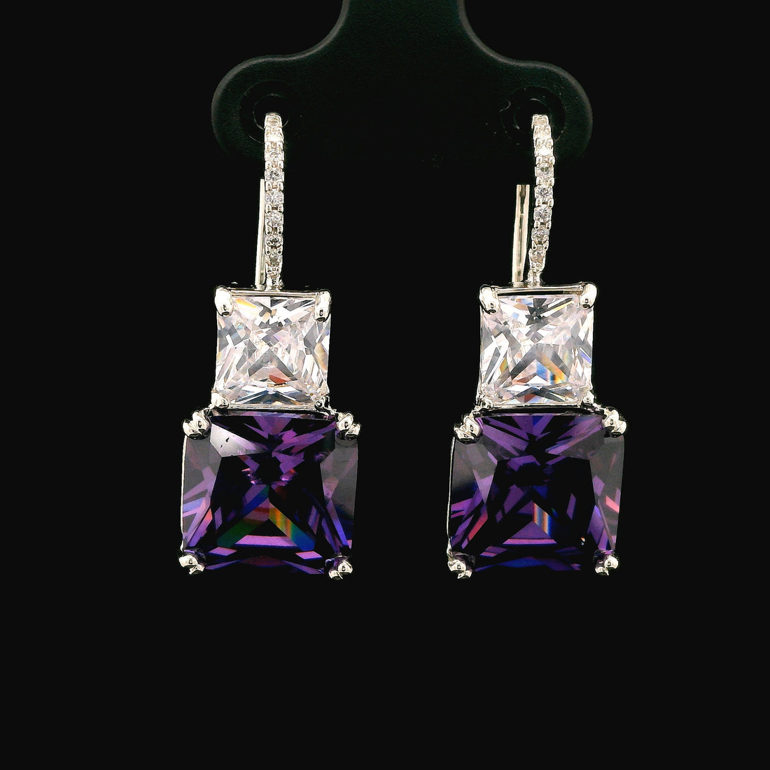 Zircon Earrings  13831