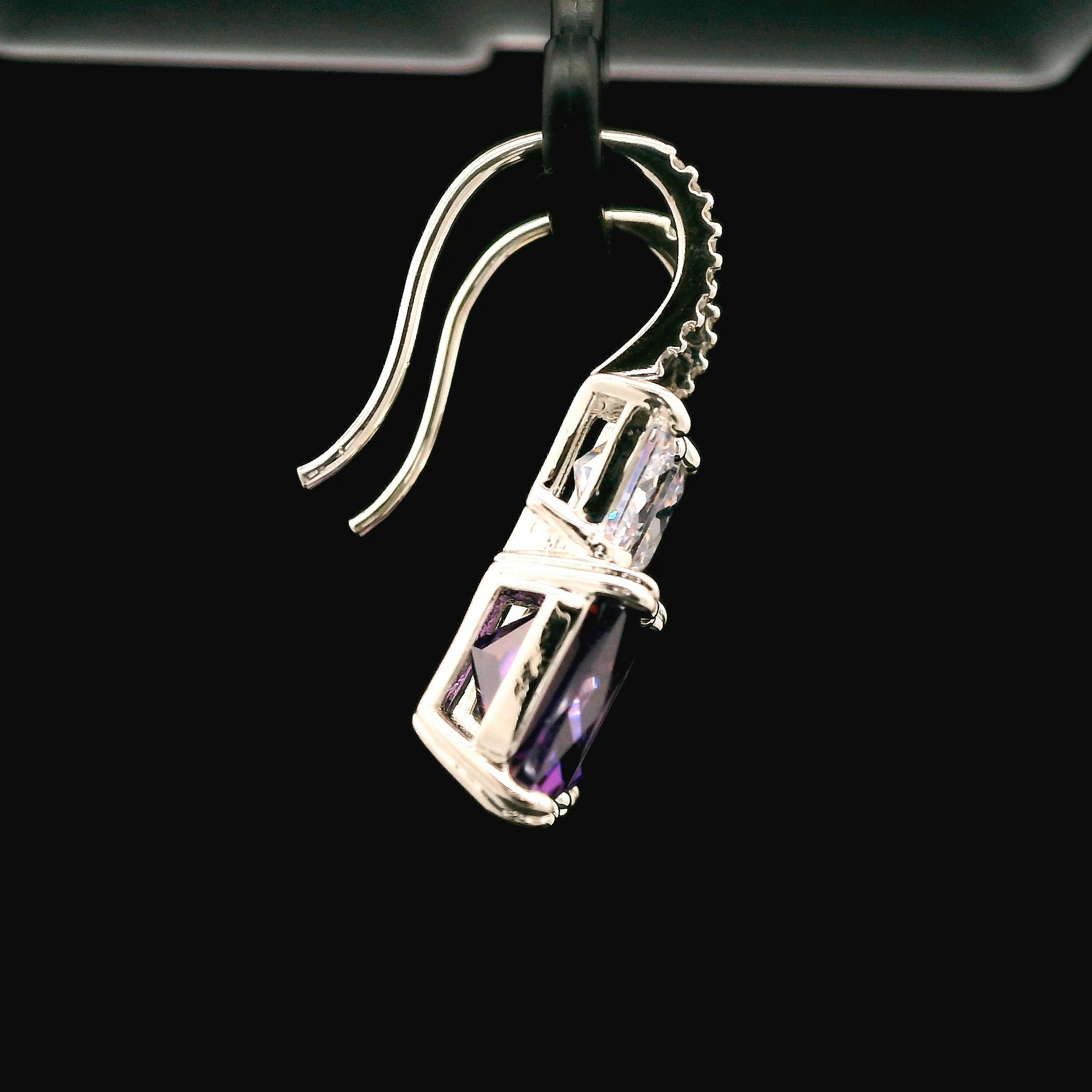 Zircon Earrings  13831