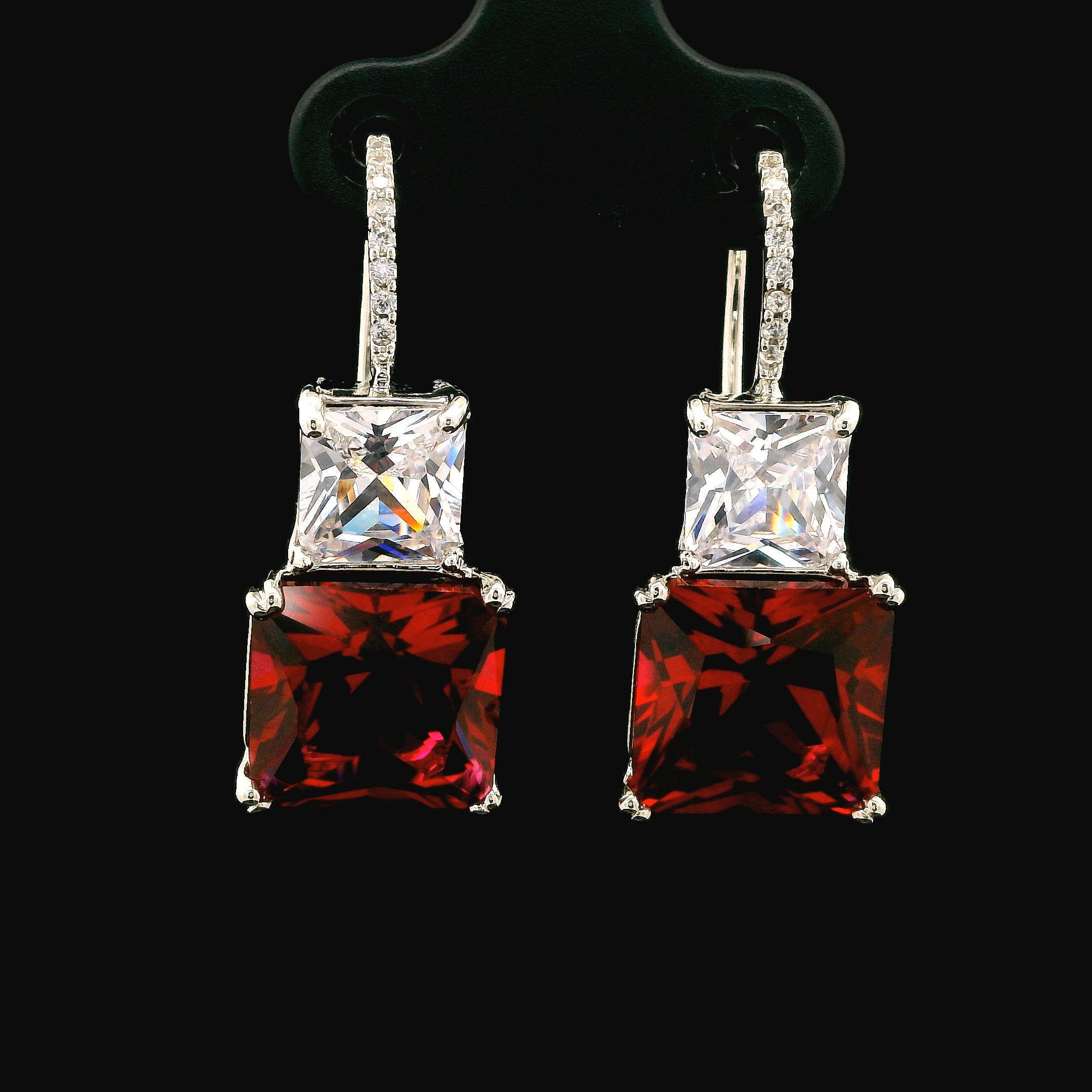 Zircon Earrings  13831