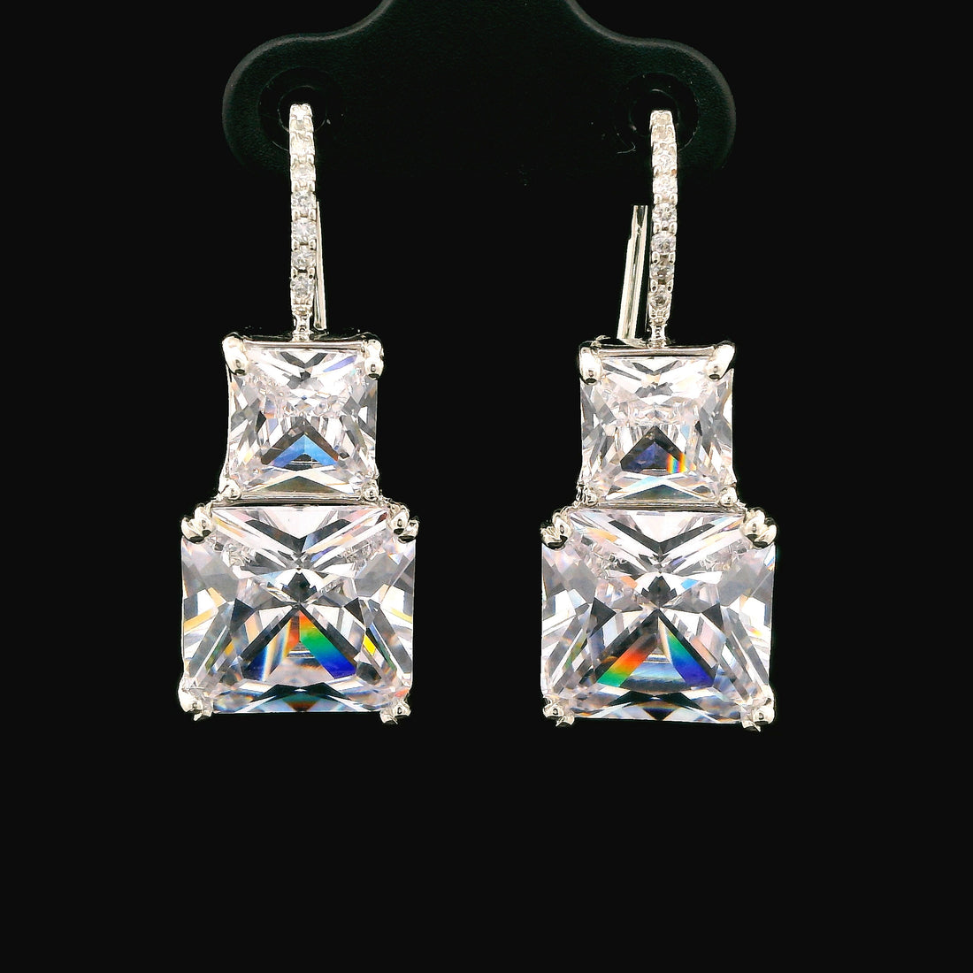 Zircon Earrings  13831