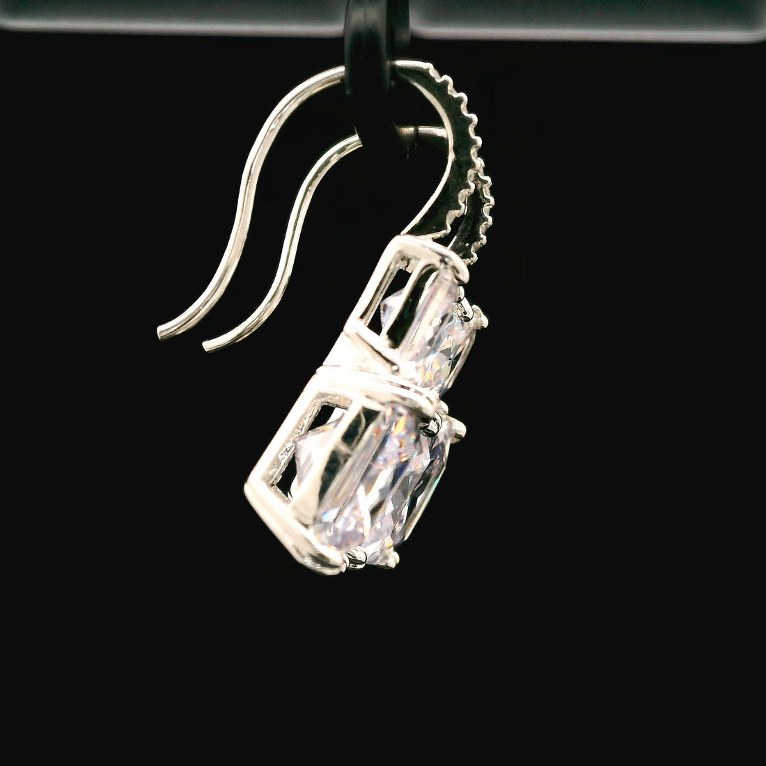 Zircon Earrings  13831
