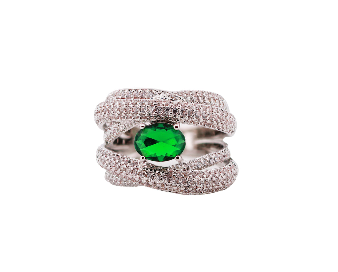 Zircon Finger Ring 19615