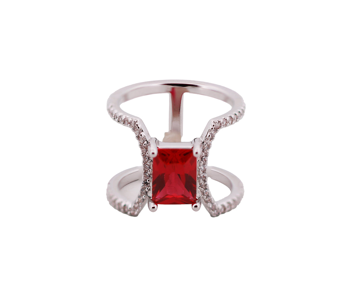 Zircon Finger Ring 60