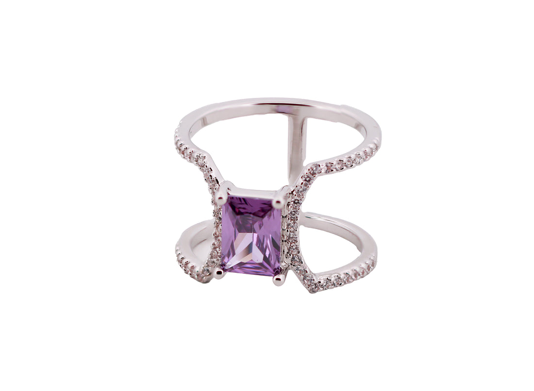 Zircon Finger Ring 60
