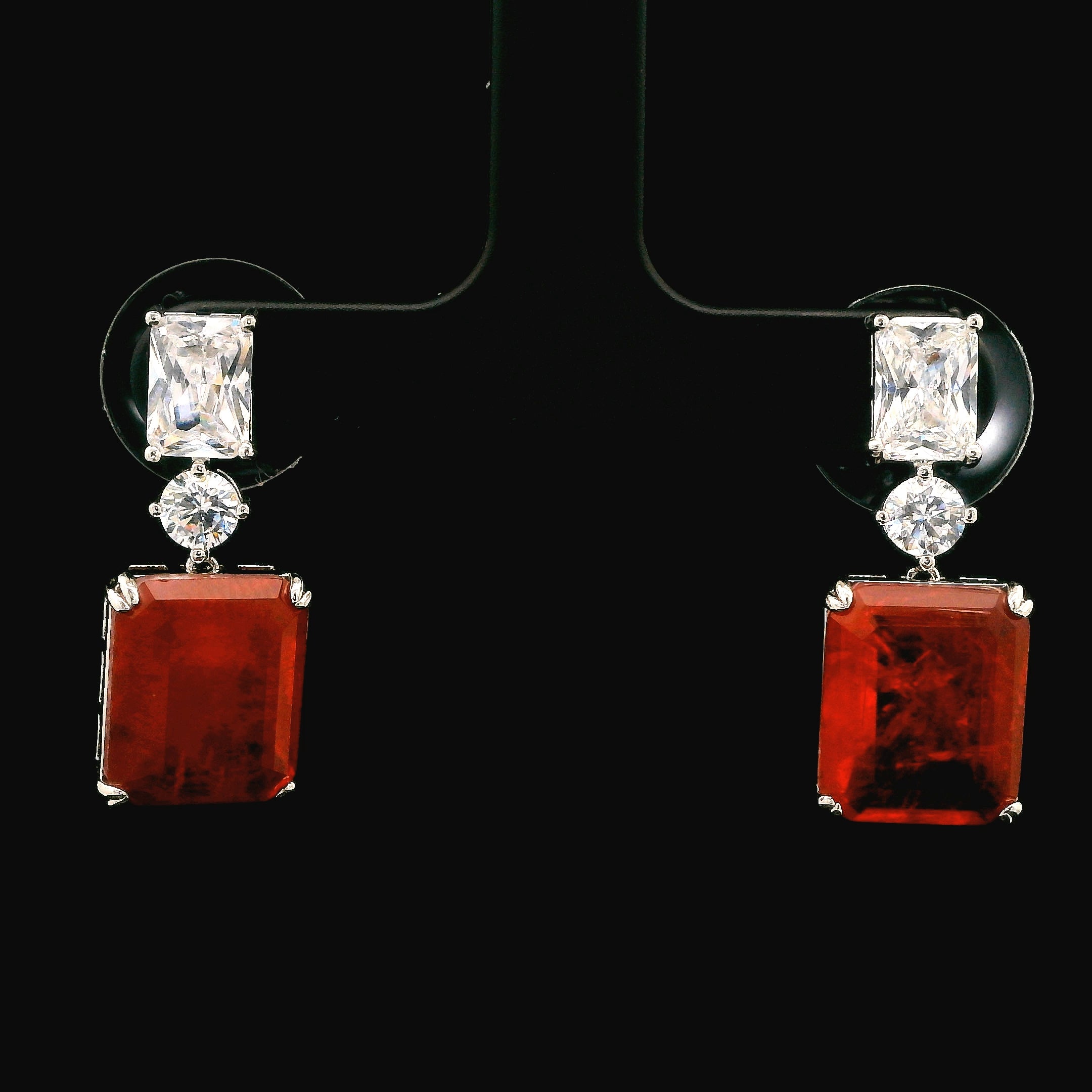 Zircon Earrings 16956