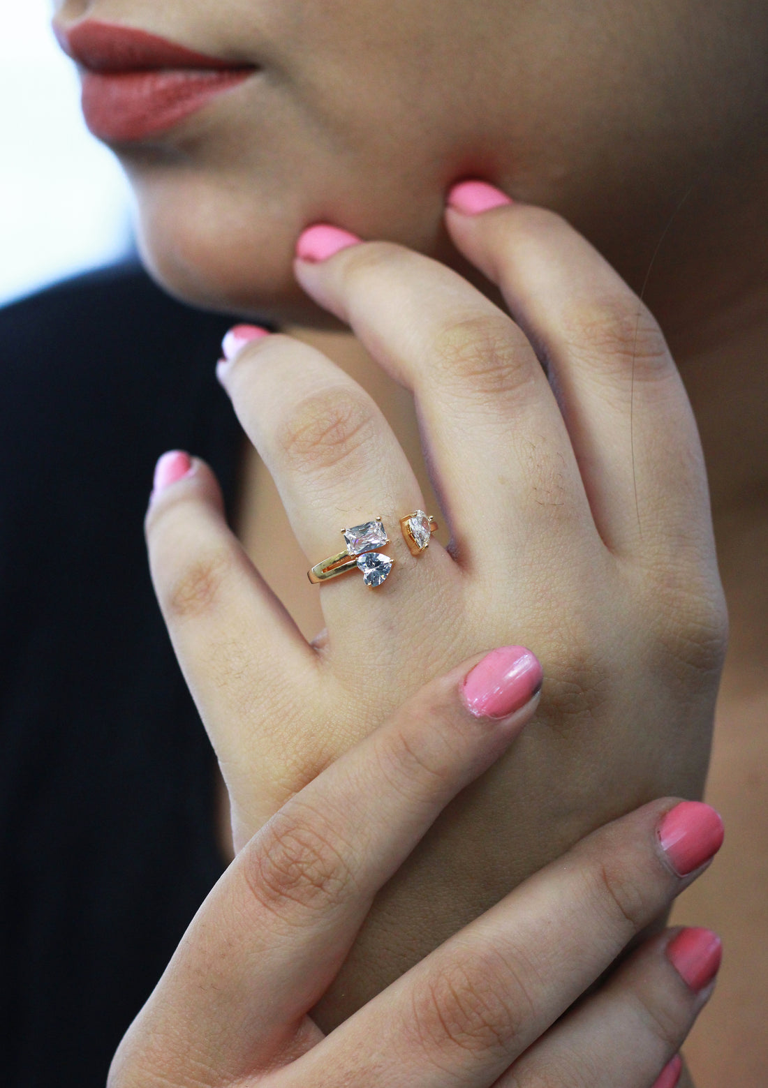 Zircon Finger Ring 19
