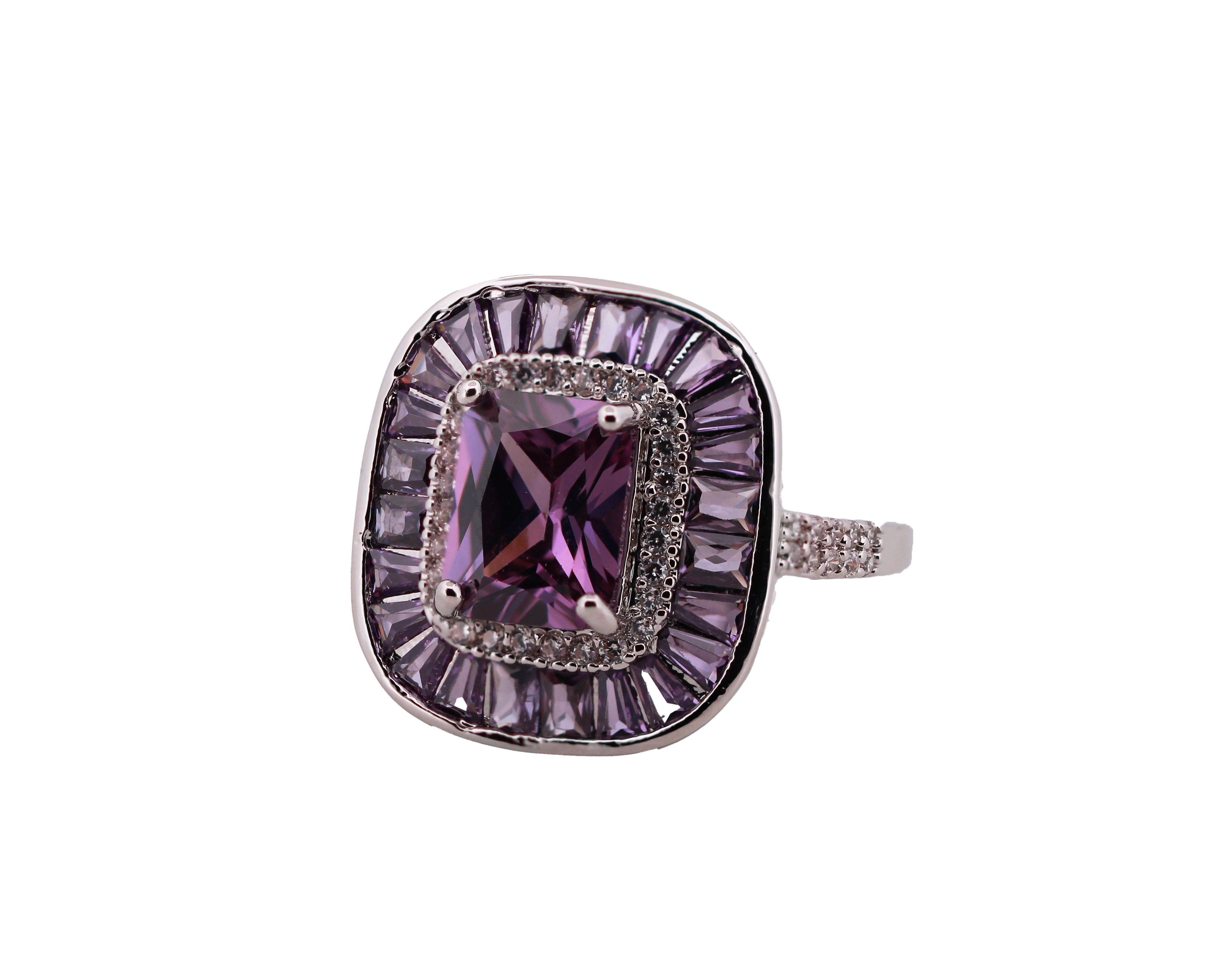 Zircon Finger Ring 19672