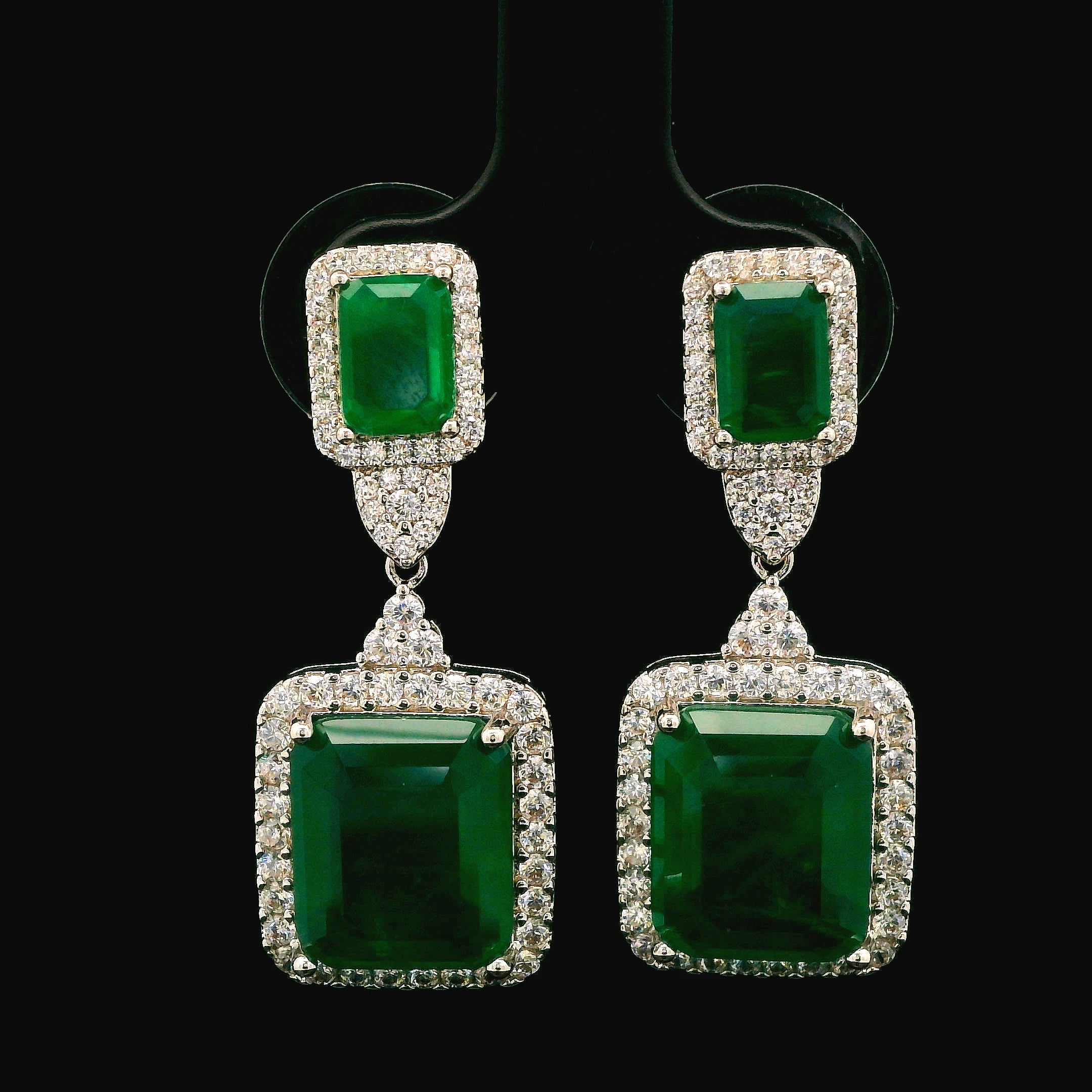 Zircon Earrings  18222