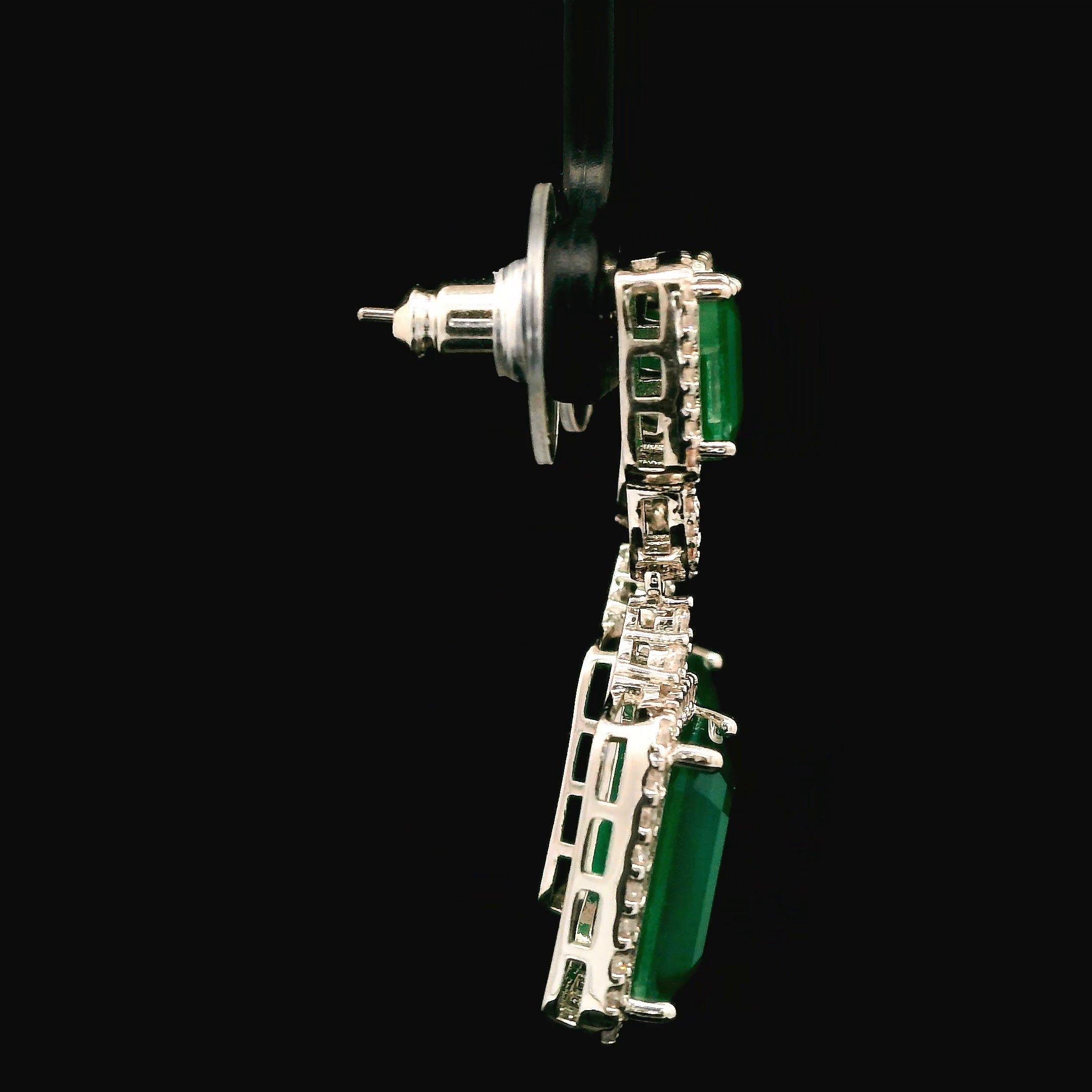Zircon Earrings  18222