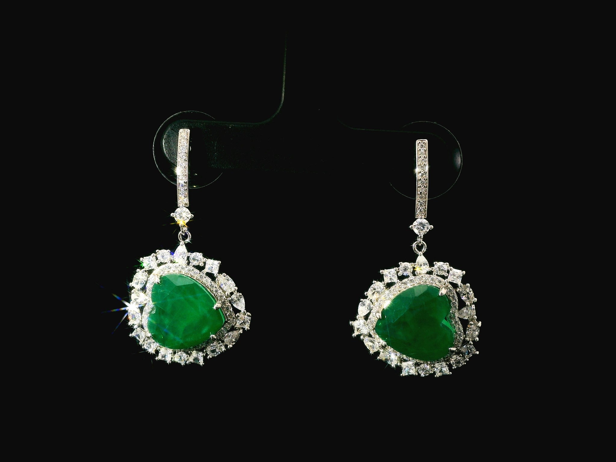 Zircon Earrings 18223