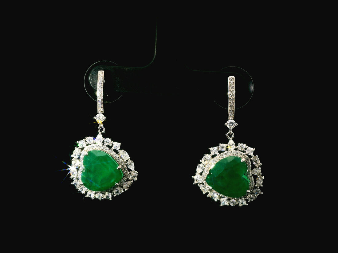 Zircon Earrings 18223