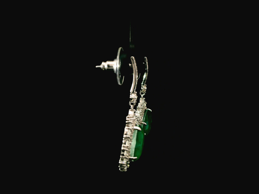 Zircon Earrings 18223