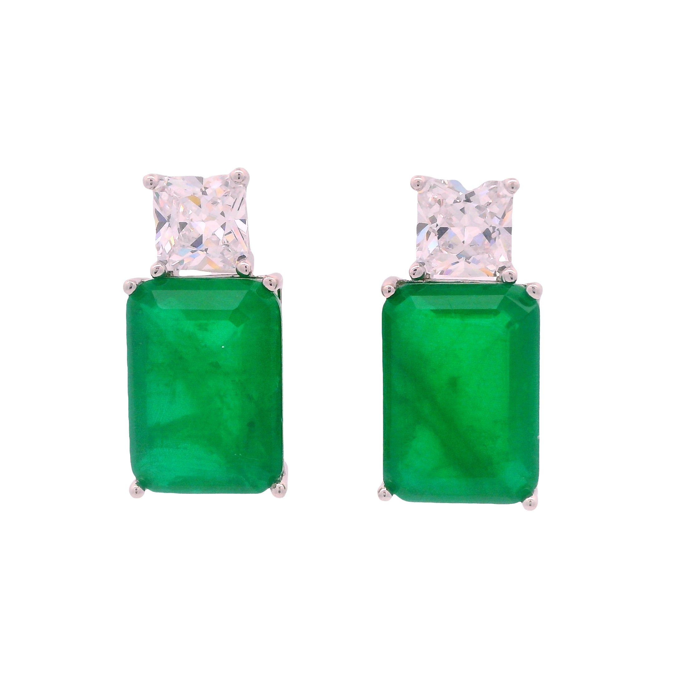 Zircon Earrings  18268