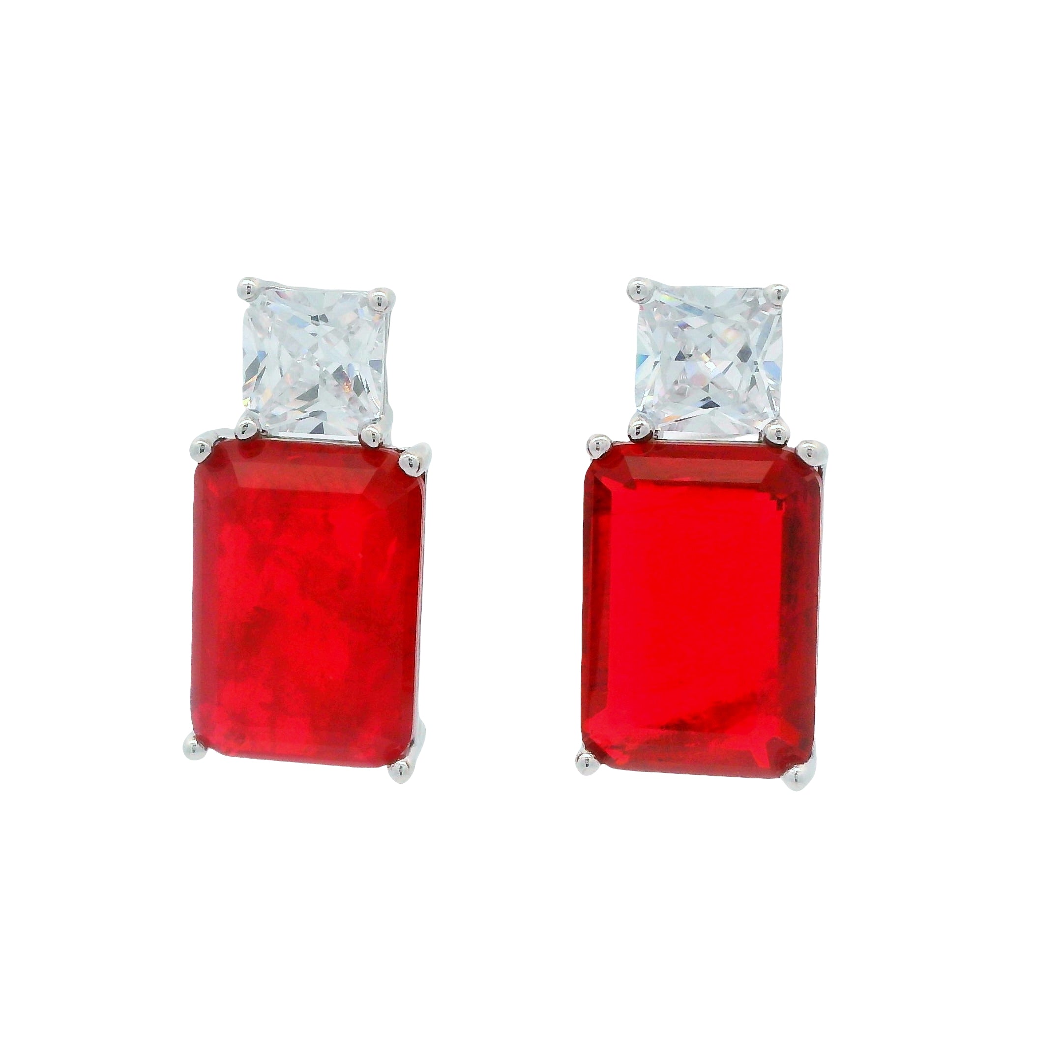 Zircon Earrings  18268