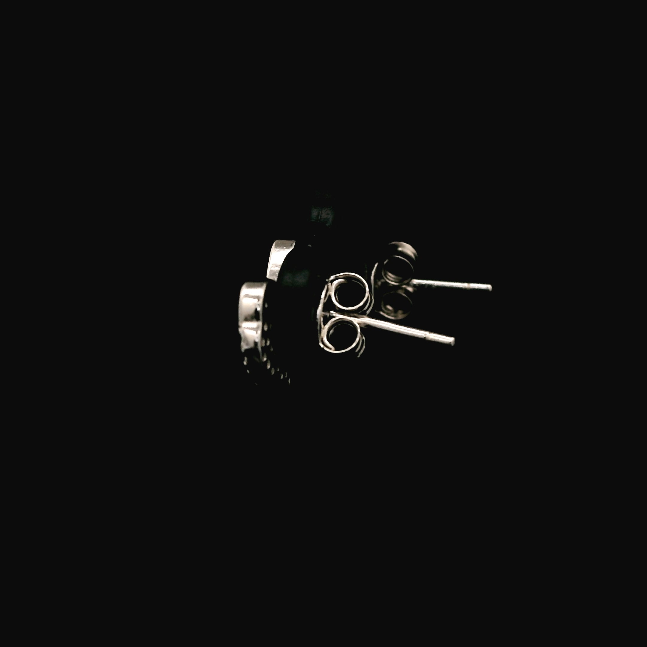 92.5 Sterling Silver  Glow Heart Duo Earrings 18409