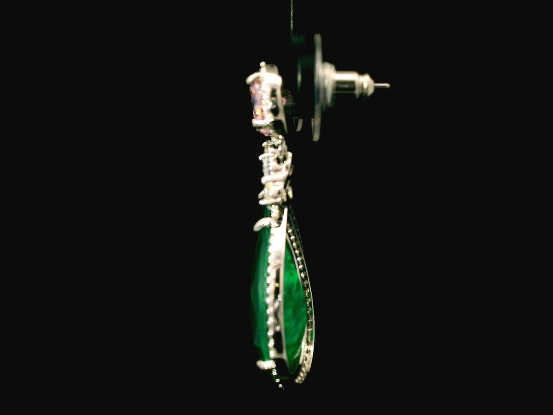 Zircon Earrings  18633