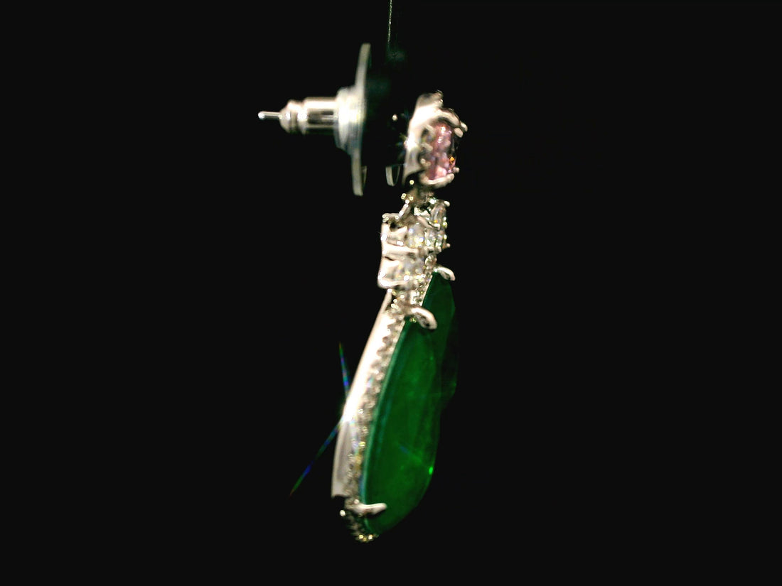 Zircon Earrings  18633